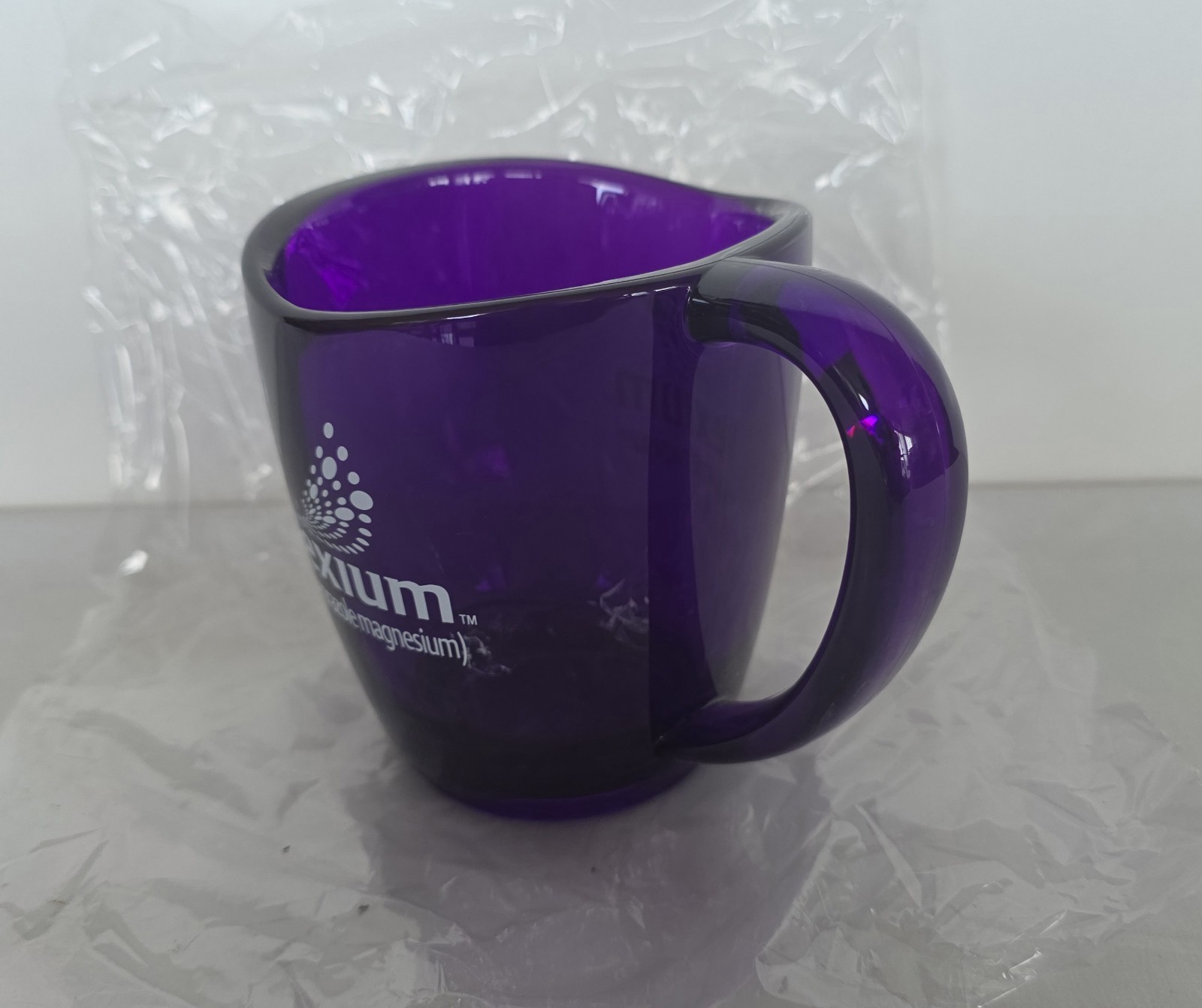 Nexium Mug The Purple Pill AstraZeneca AZ Pharmaceutical Advertising Promotional