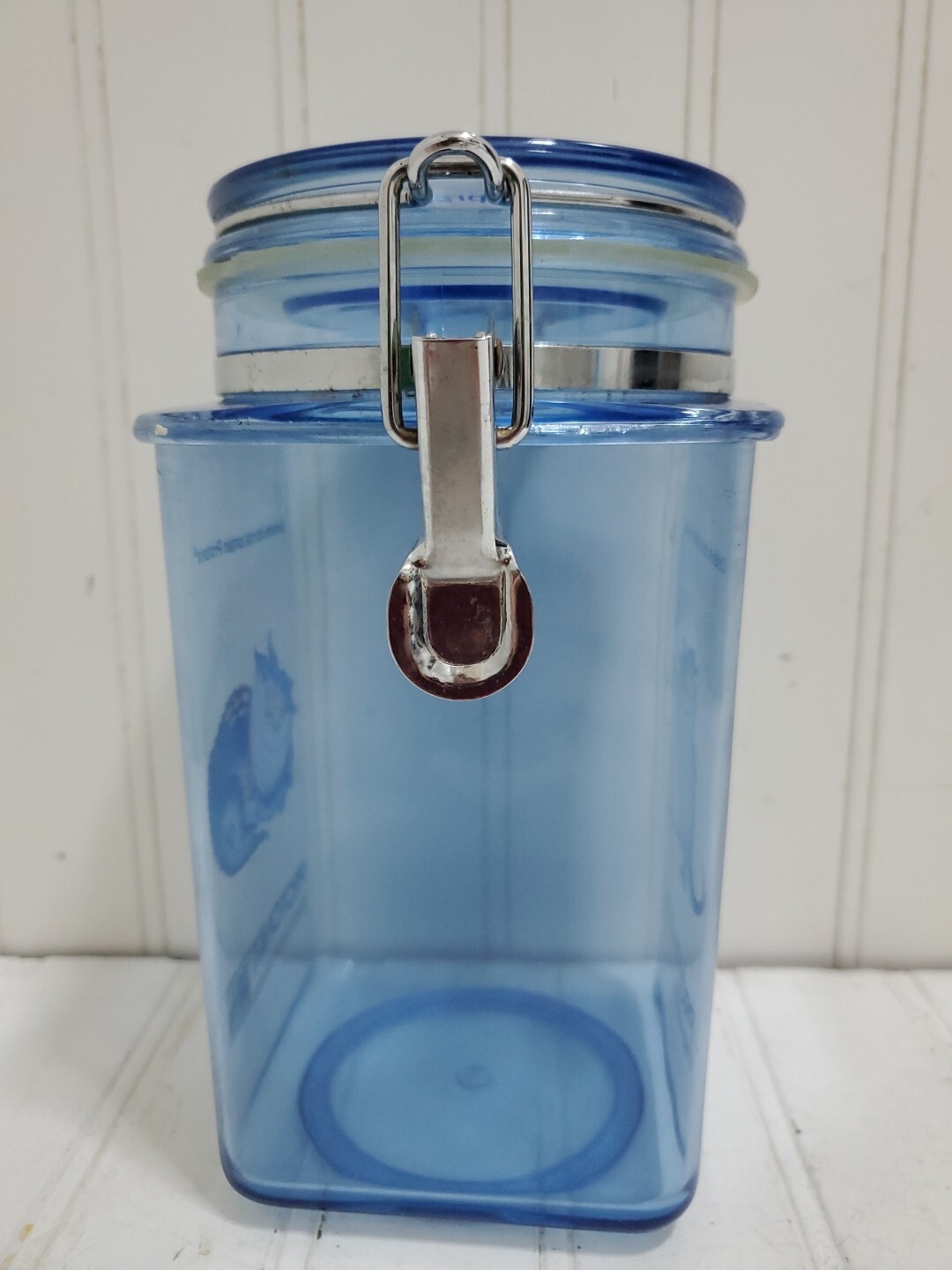 Vtg Pharmaceutical PROTONIX IV Plastic Container Drug Rep Rare Promo Canister