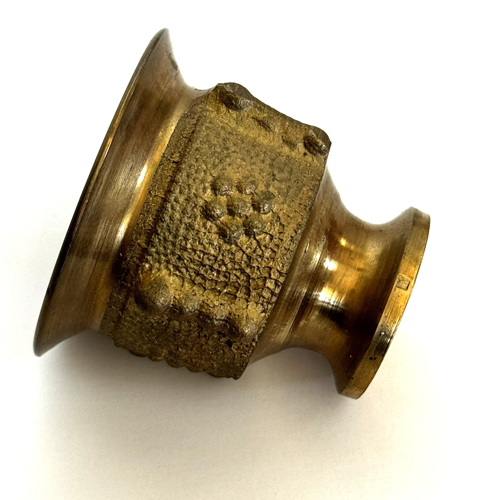 Vintage Cast Brass Small Pharmaceutical Mortar Bowl Apothecary Cup