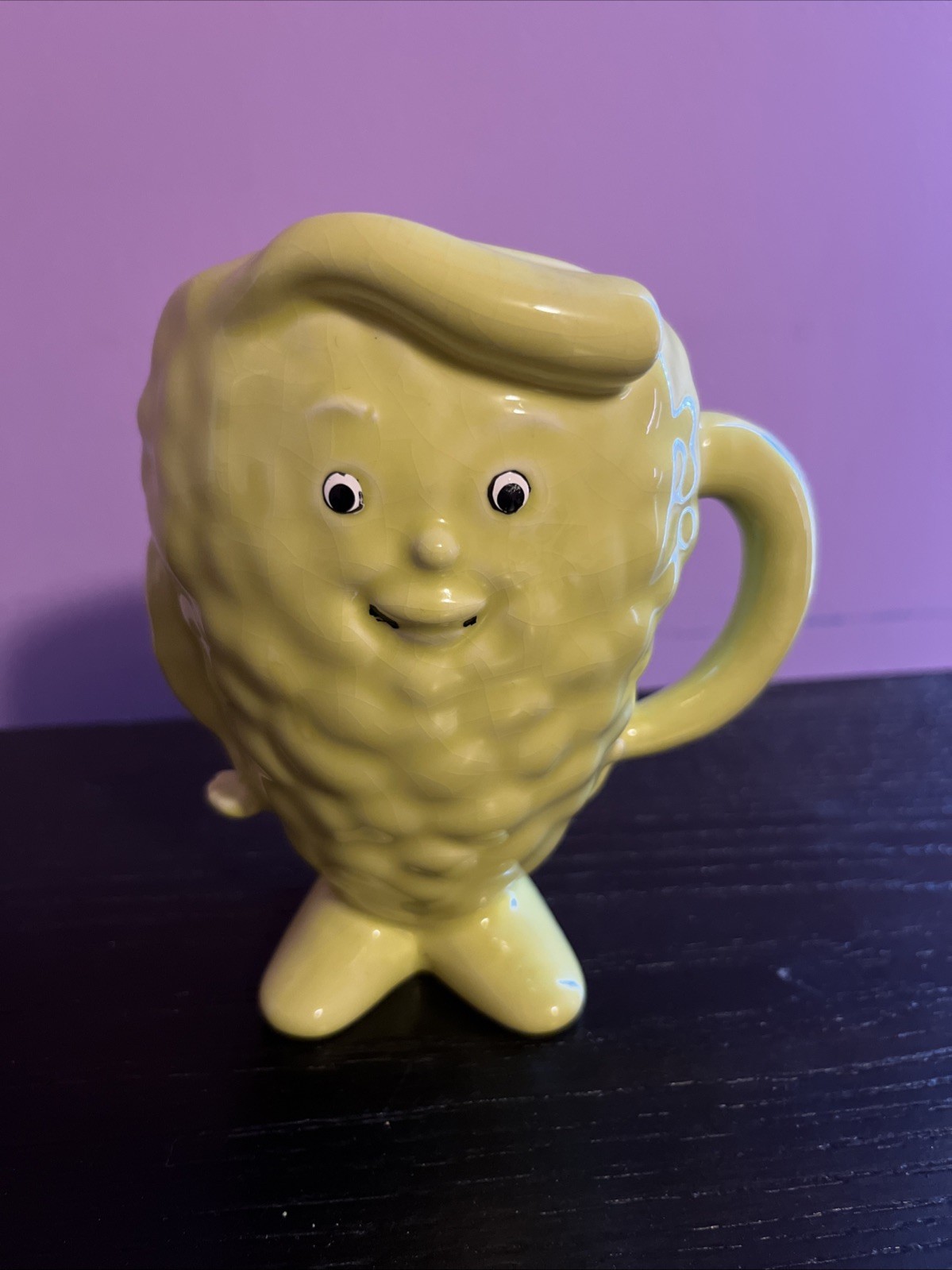 Vintage Actos Family Pharmaceutical Drug Rep Mug Pancreas Character Green