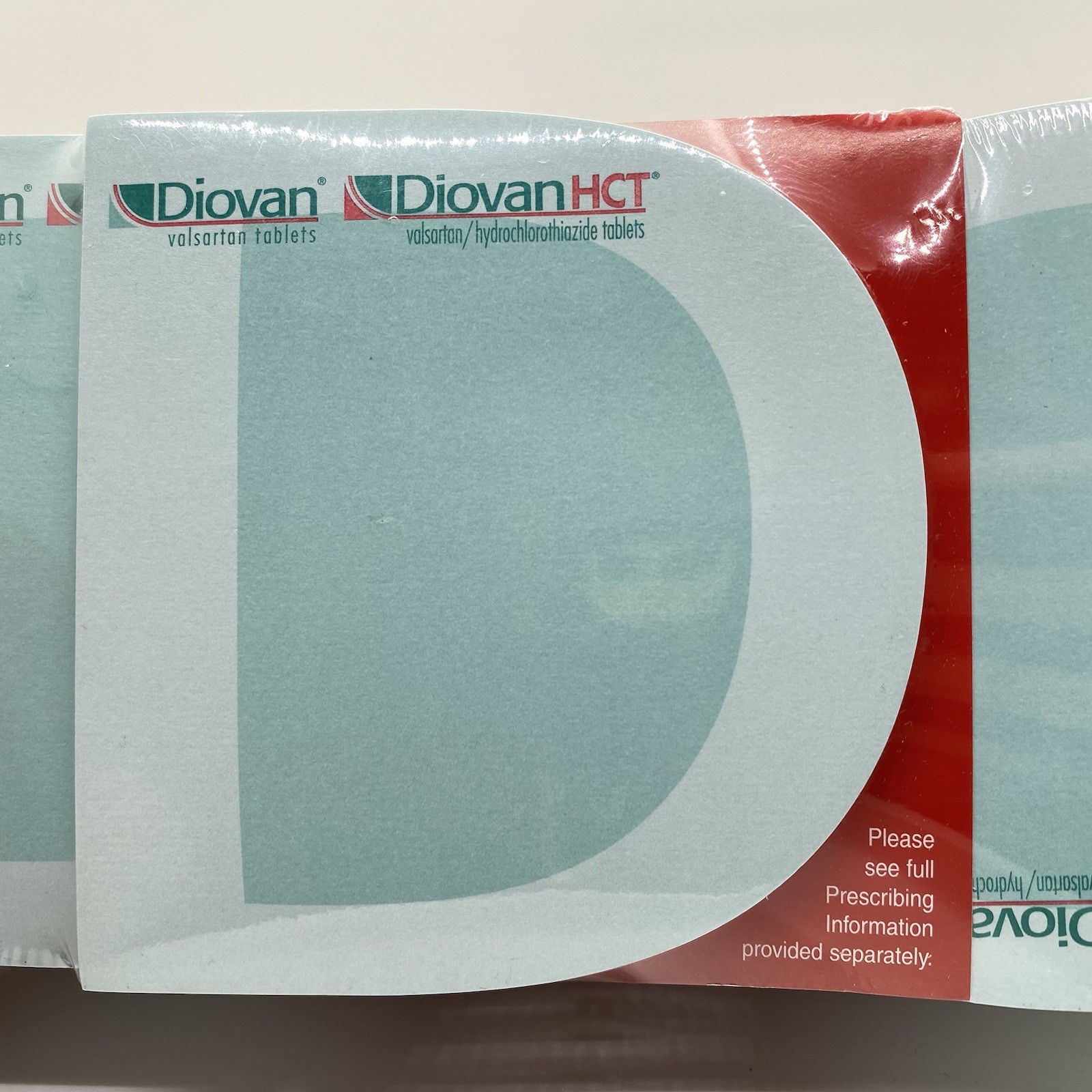 Diovan Note Pads D Shaped Pharmaceutical Drug Rep Promo New Sealed Pack Of 25