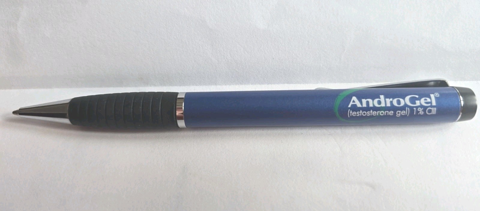 ANDROGEL Heavy Metal Drug Rep Pen Pharmaceutical Pharma Medical Promo