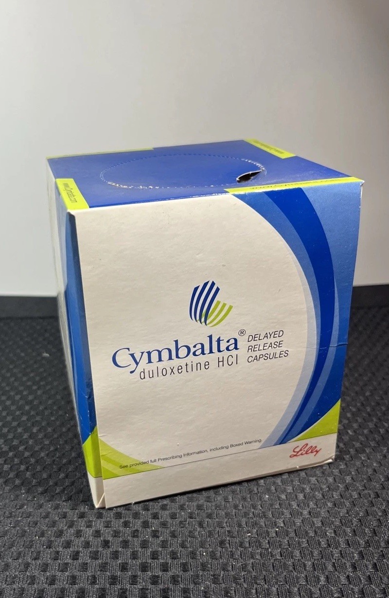 NEW Old Stock Cymbalta Tissue Box Drug Rep Merch