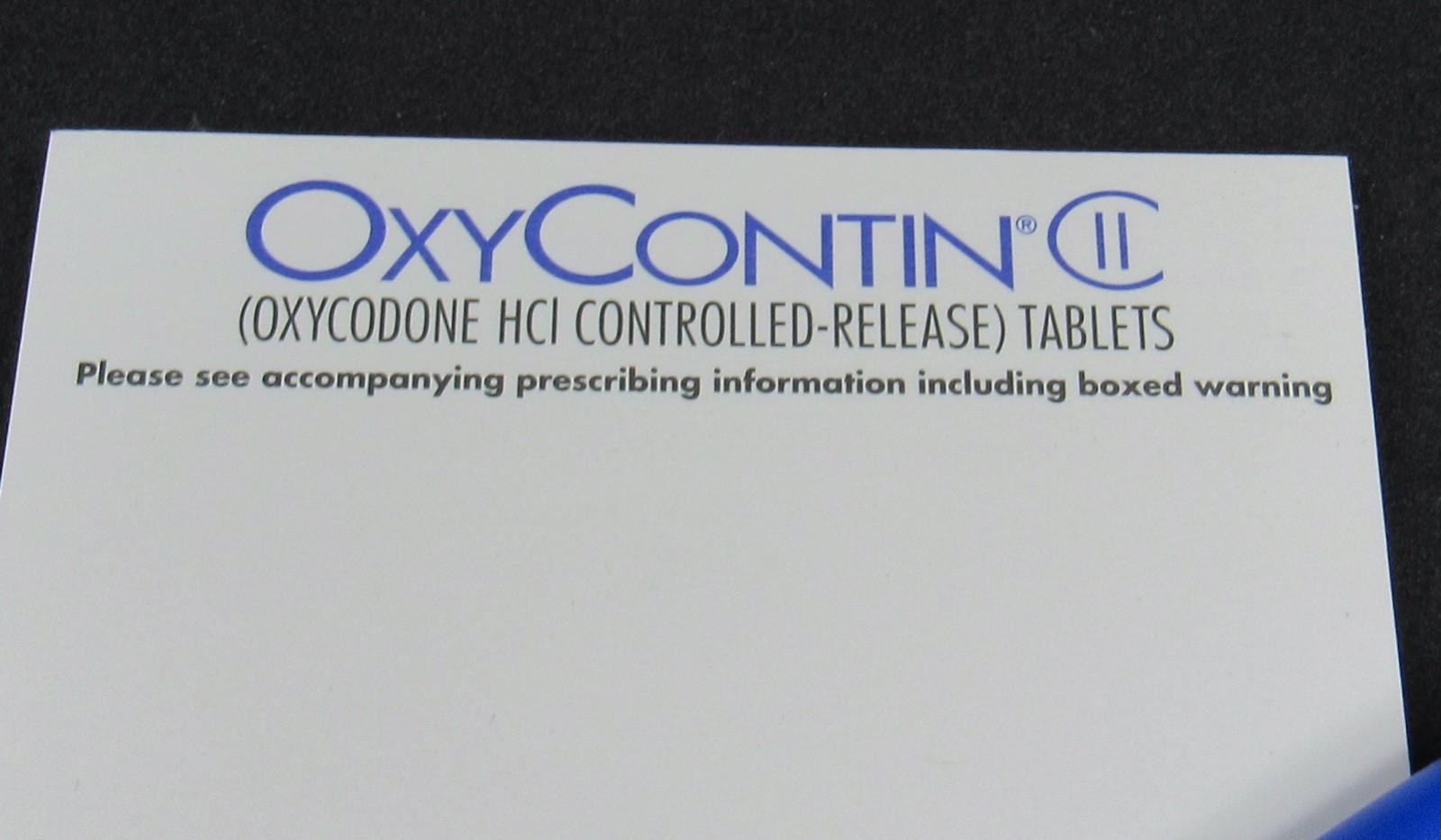 Oxycontin Oxycodone PEN + Sticky Notepad Drug Rep Pharmaceutical Advertising