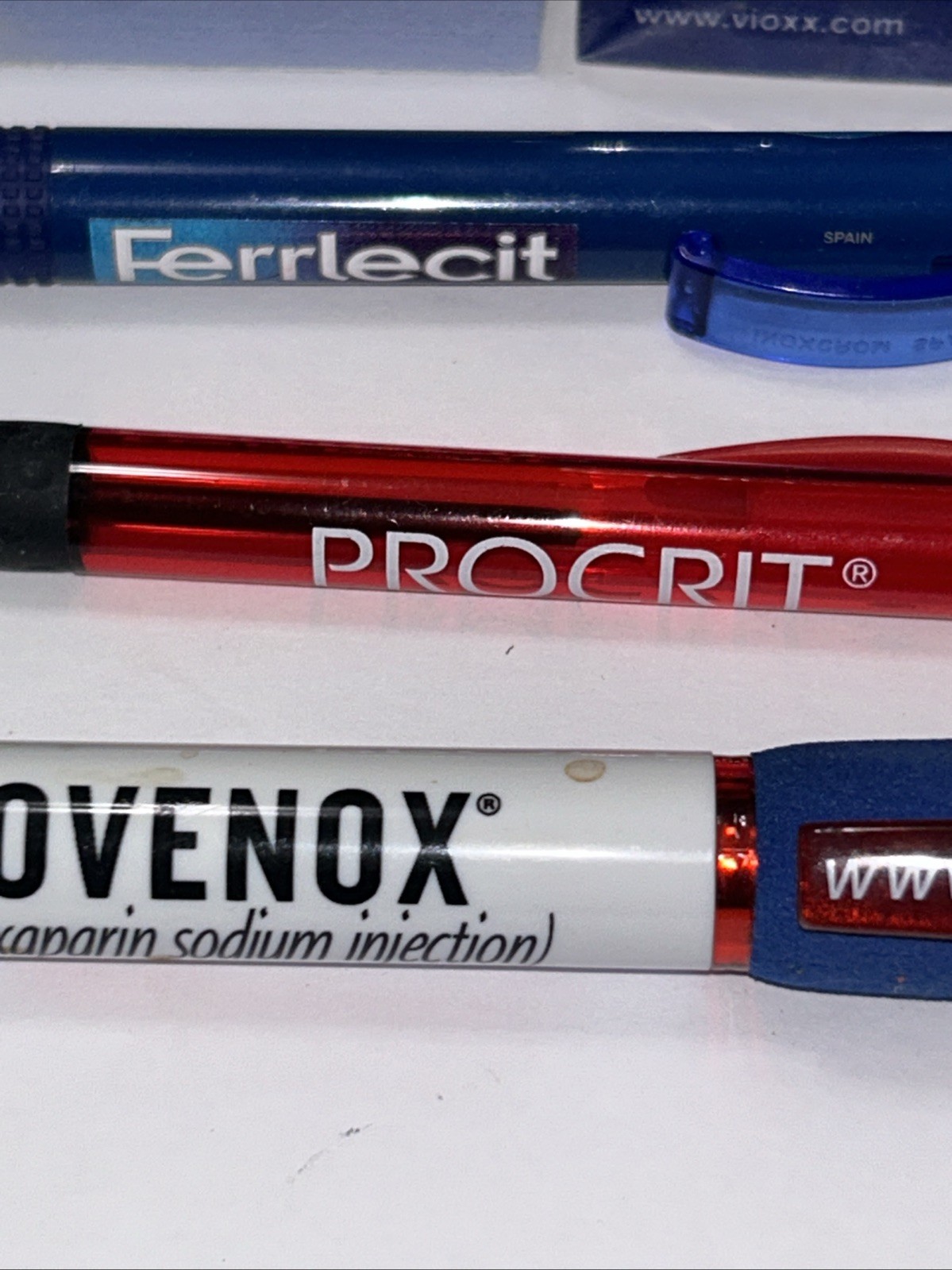 Drug Rep Lot- 3 Pens & two note pads