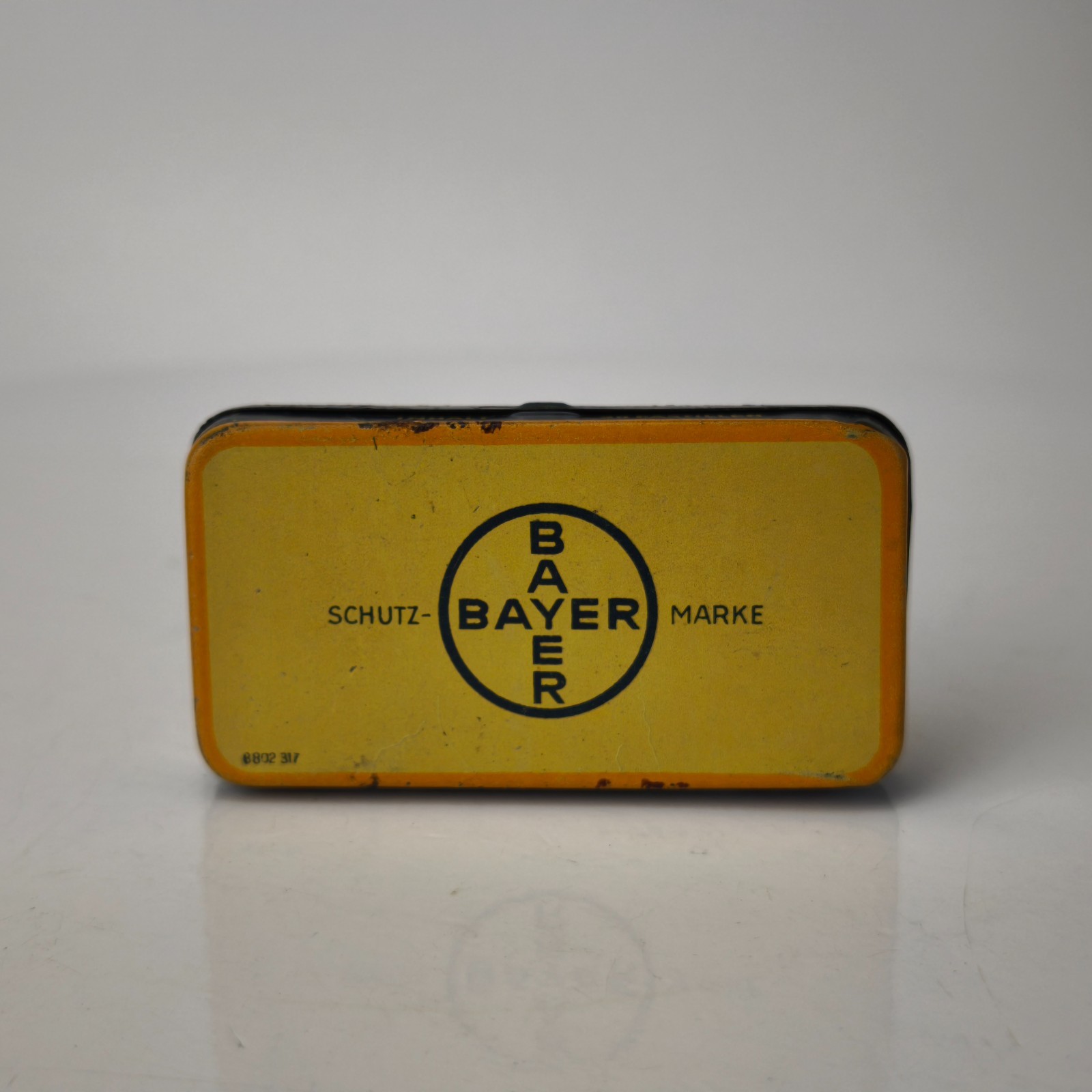 Antique German Panflavin Pastilen BAEYR Medical Empty Tin Box c.1930 #6083