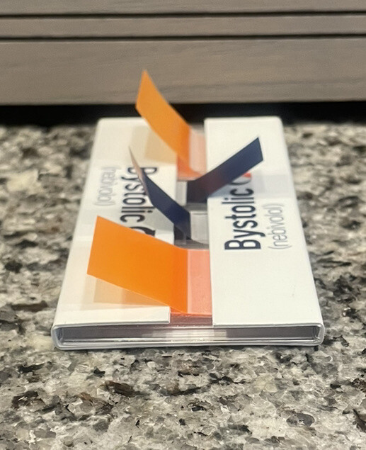 Bystolic/Nebivolol Drug Rep Pharmaceutical Collectible Sticky Notes/Pull Tabs