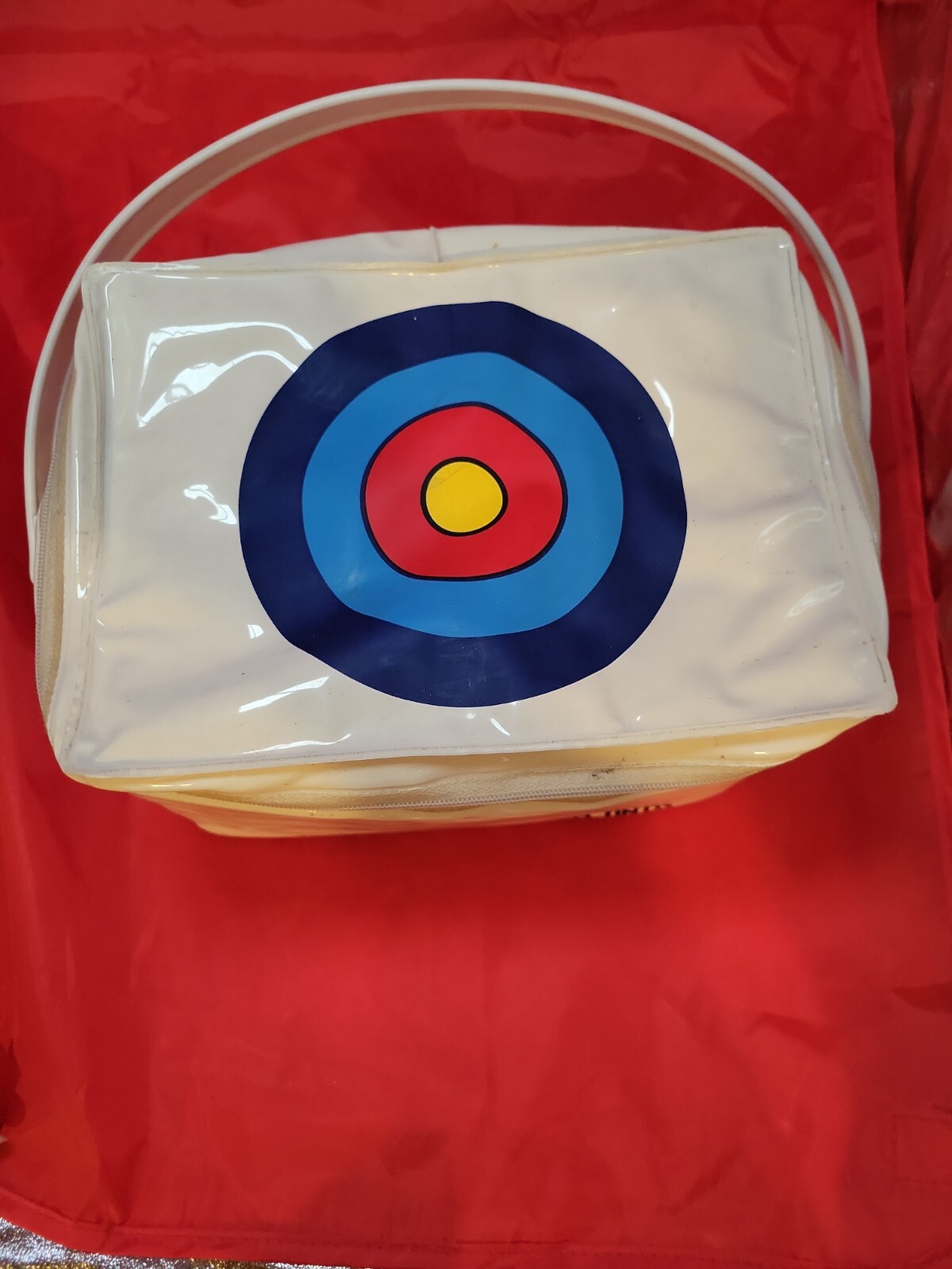 Rare Tolectin DS Lunch Bag Drug Rep Pharmaceutical Advertising Zippered Tote Bag
