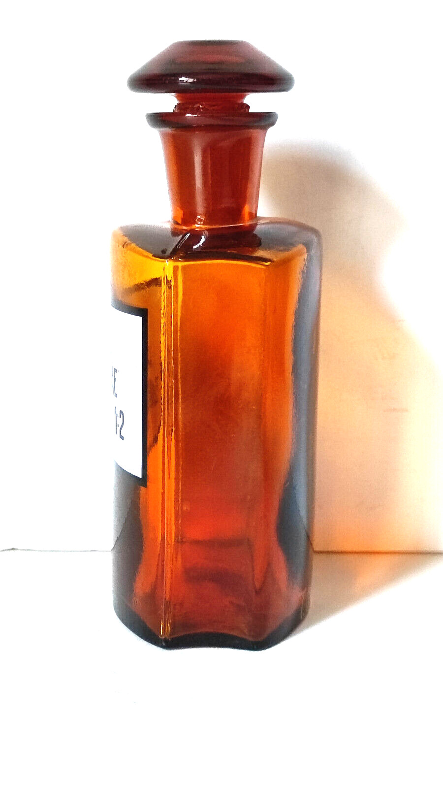 EXTR. ALTHAEAE FLUIDUM 1:2, Vintage Glass Apothecary Pharmacy Brown Bottle 250ml