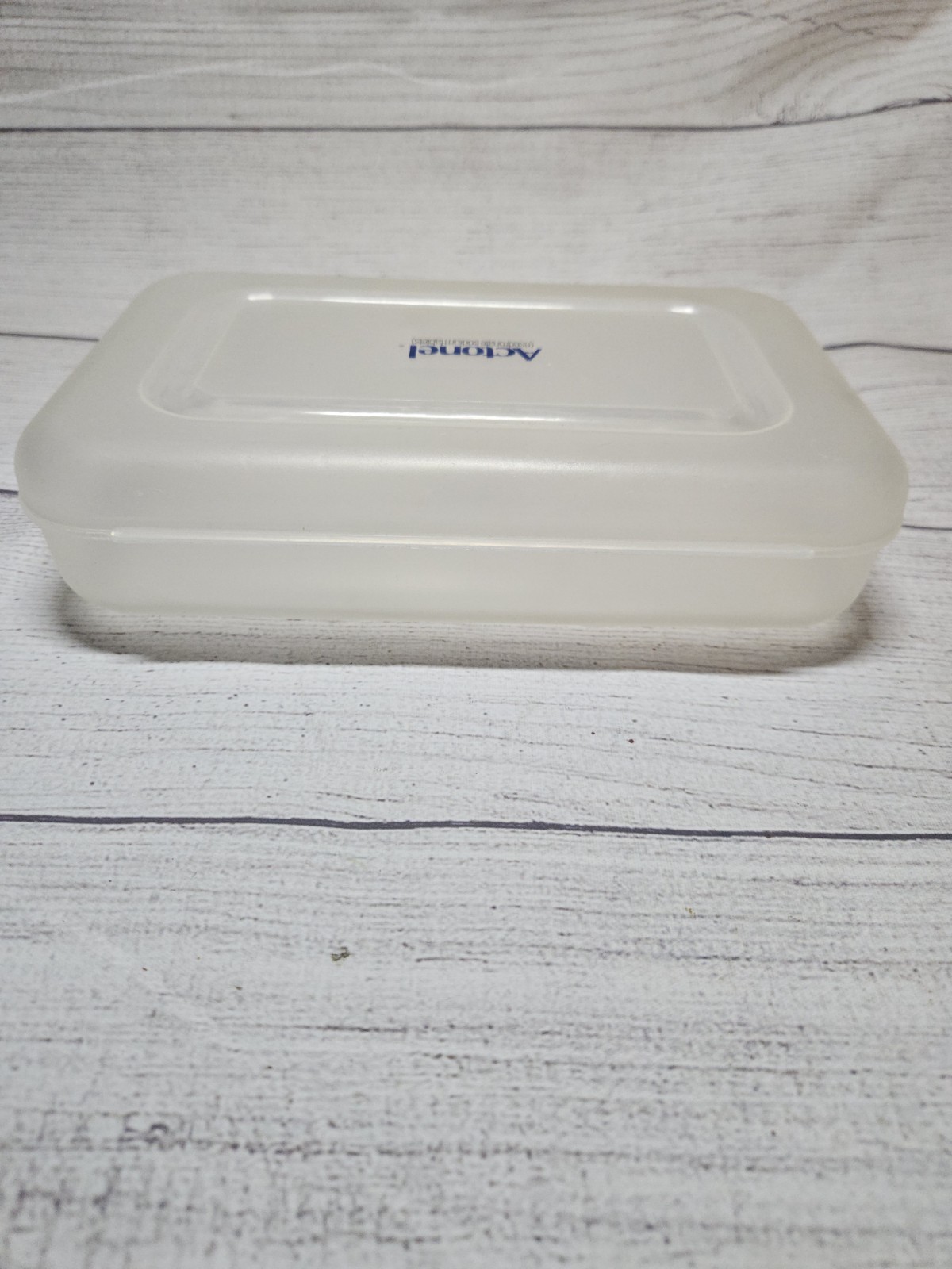 Actonel Pencil Case Drug Rep Pharmaceutical Promo – Clear with Logo – 8″ x 5.5″