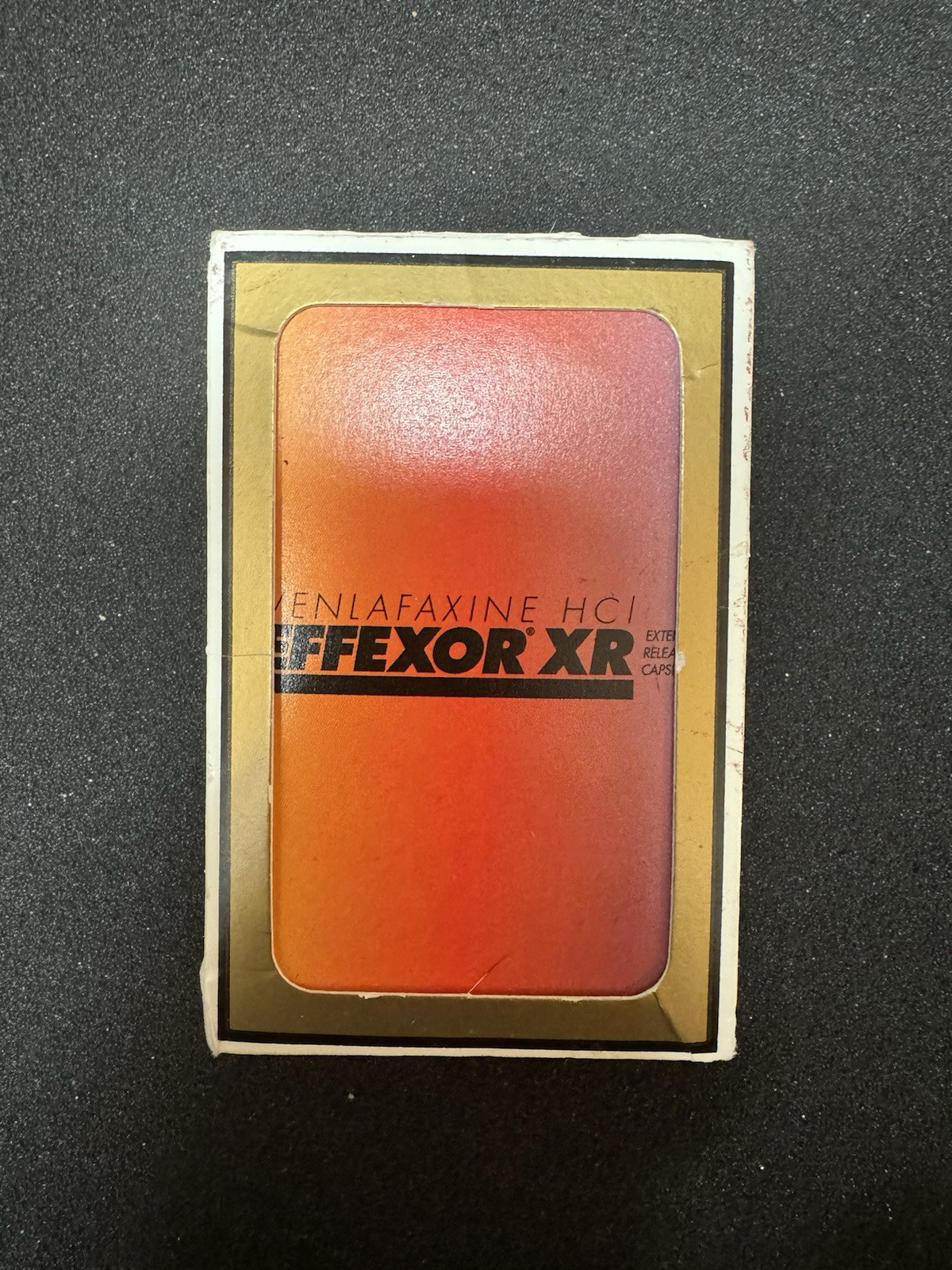 Promotional Advertising Drug Rep Promo Deck Of Cards VENLAFAXINE HCI EFFEXOR XR