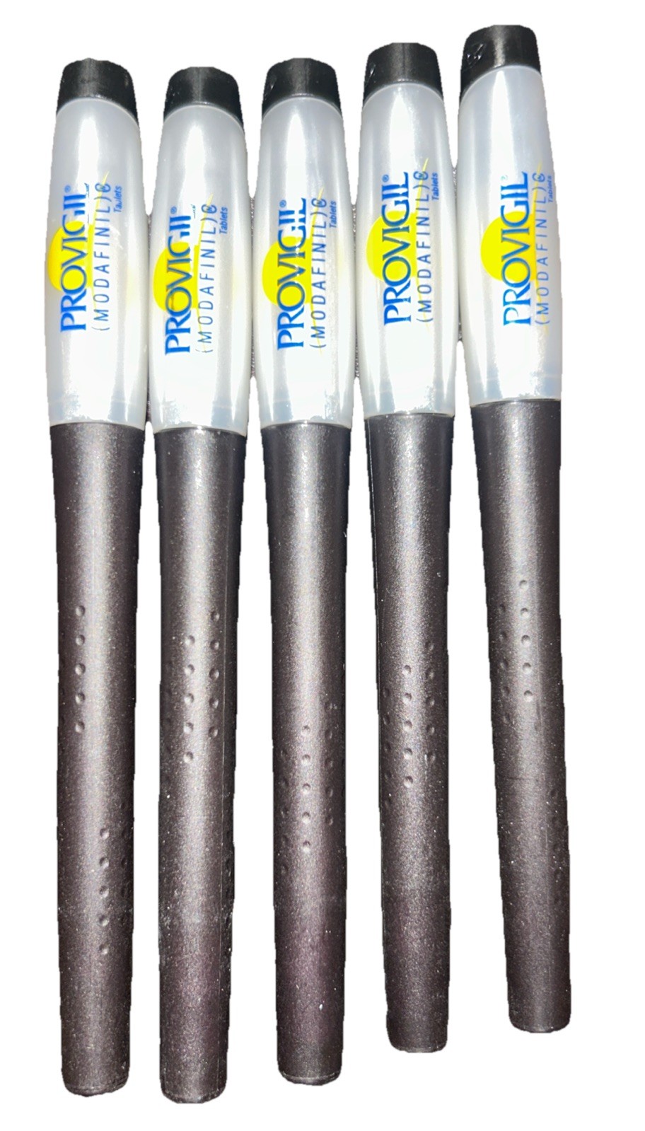 5 Provigil Drug Rep Pharmaceutical Clip PEN Highlighter Combo Promo FreeShip NEW