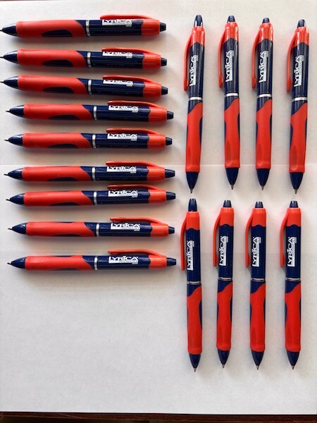 Lot of Seventeen (17) Exceptionally Rare Vintage Pfizer “LYRICA” Drug Promo Pens