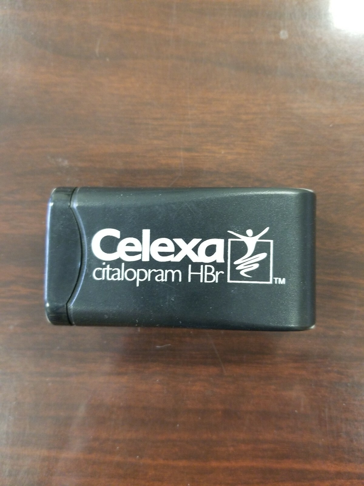 Pharmaceutical drug rep: CELEXA lighted tongue depressor/flashlight. No battery.