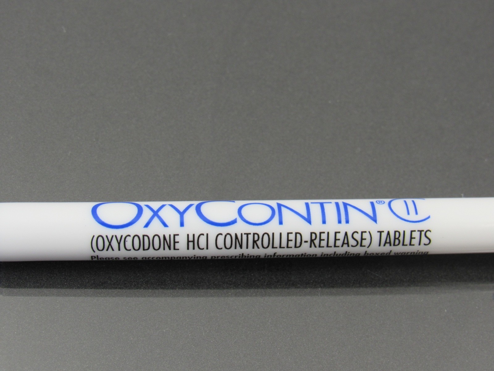 Oxycontin Oxycodone PEN + Sticky Notepad Drug Rep Pharmaceutical Advertising