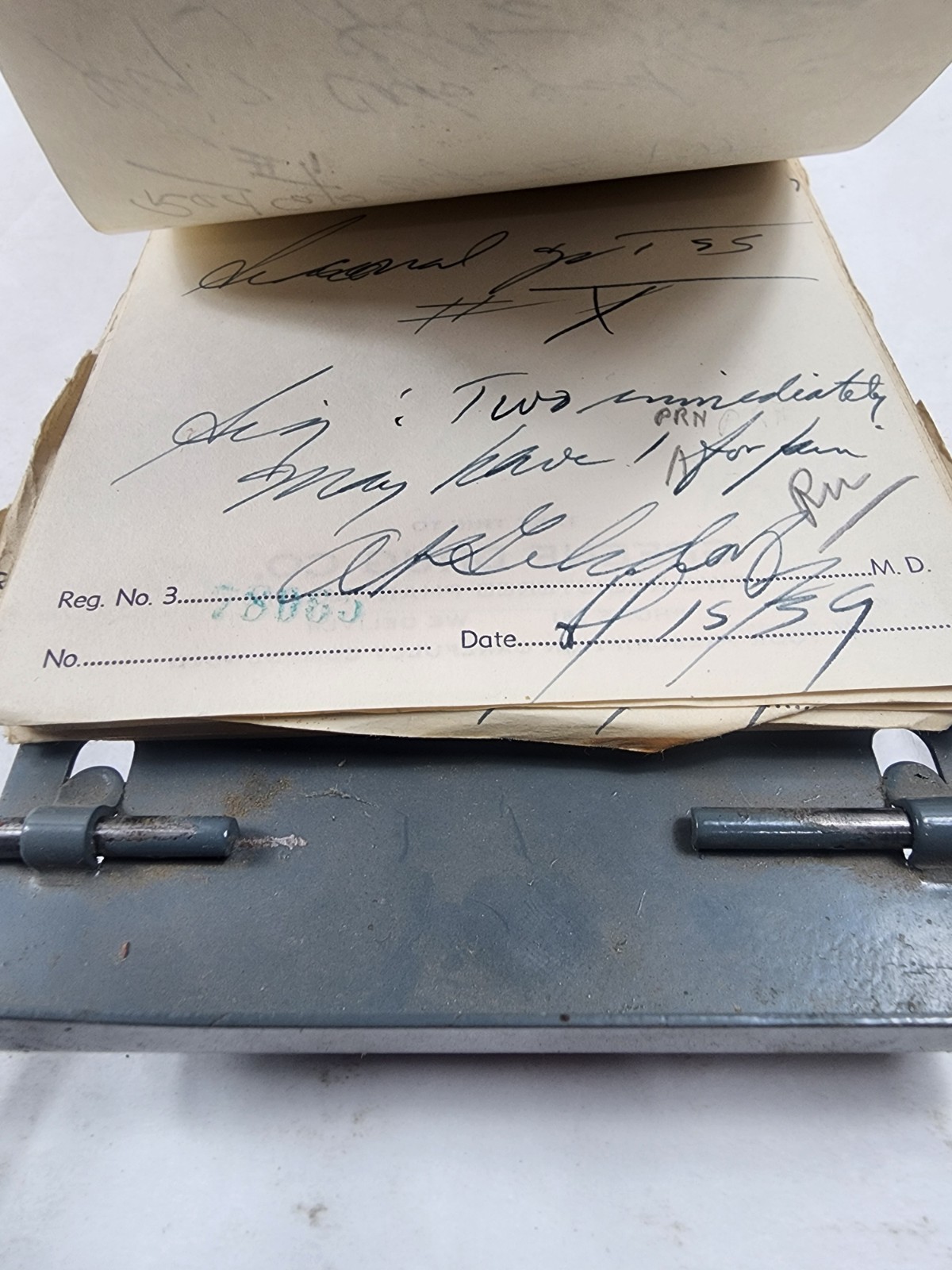 Prescription Atlas Rx Pad Paper Apothecary Druggist Pharmacy Medicine 1939