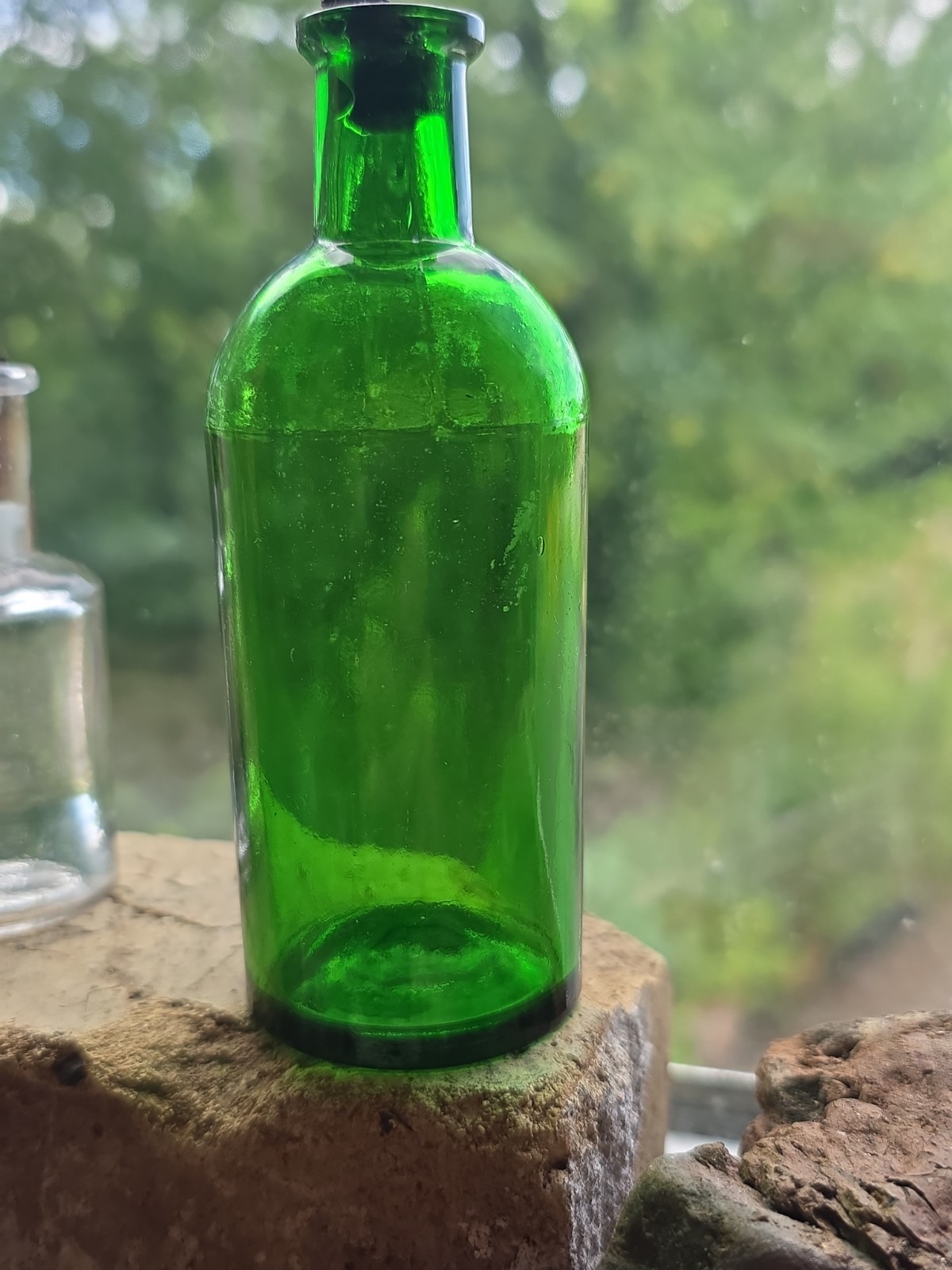 Antique Late Victorian Yorkshire Glass Co Chemist Bottles