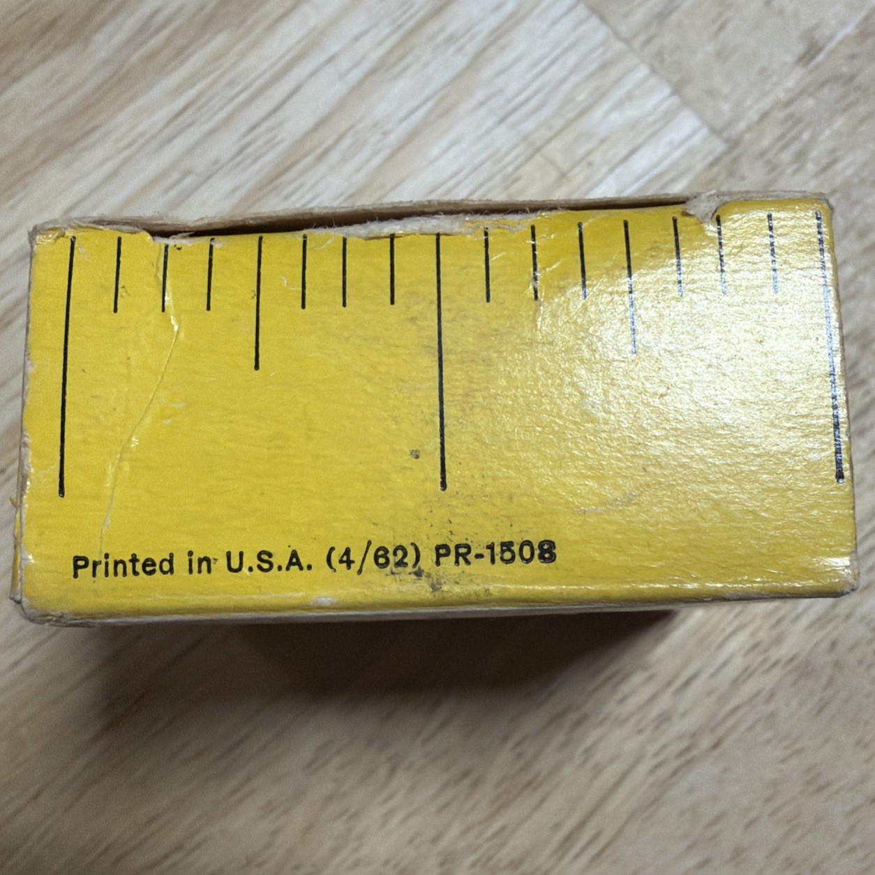 Preludin Ruler W Box Pharmaceutical Drug Promo Apothecary Pharmacy Geigy VTG ’62