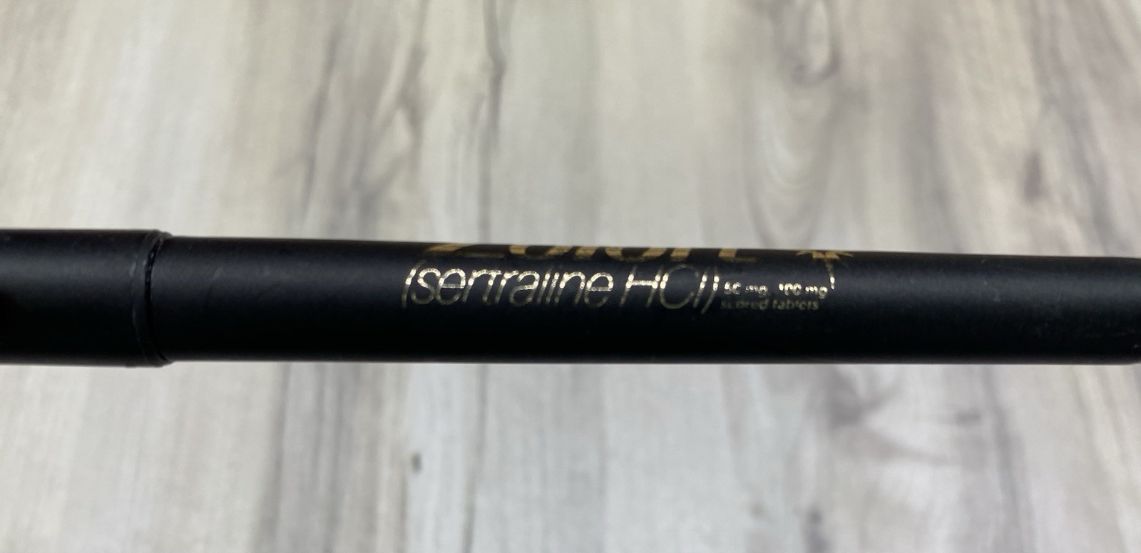 Vintage Black Zoloft Pen Pharma Rep Promo No Longer Made