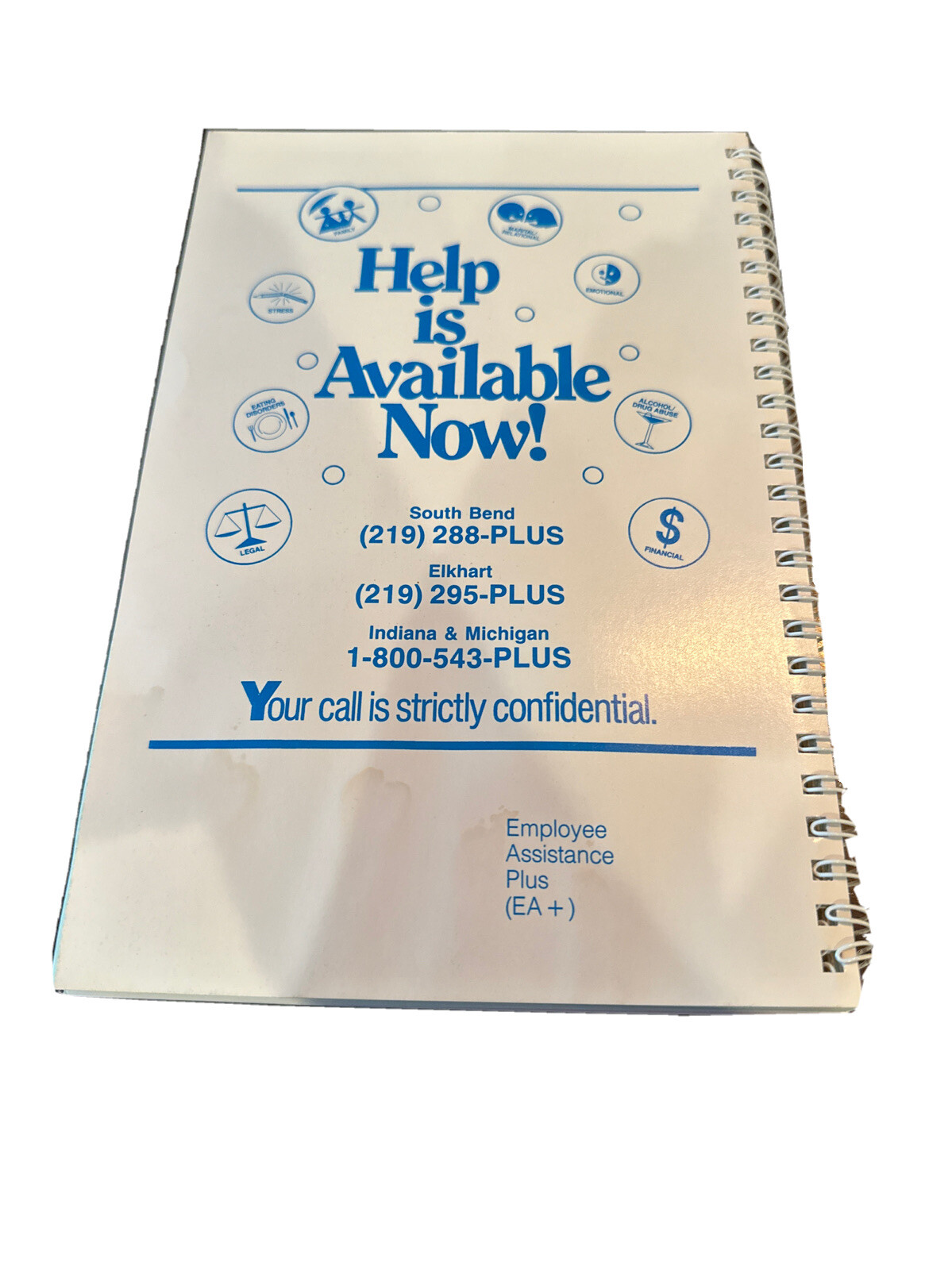 Miles Laboratories 1991 Vintage Telephone Directory Elkhart, Indiana