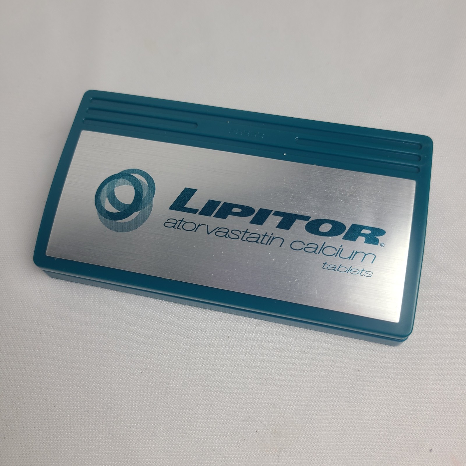 Vintage Lipitor Astorvastatin Refrigerator Magnet Clip Pharmaceutical Drup Promo