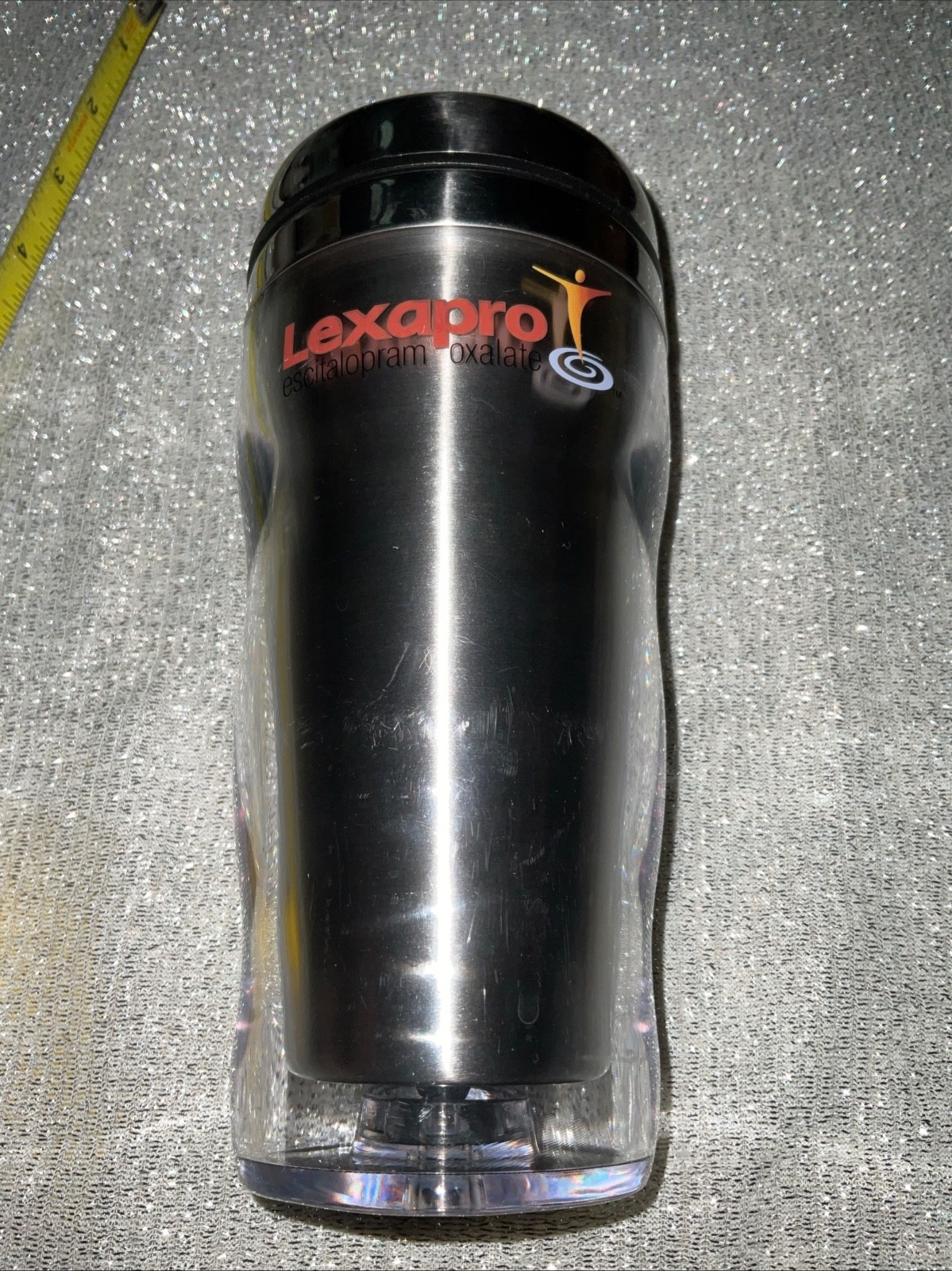 Lexapro Insulated Travel Trumbler Pharma Promo ACRYLIC Insulatedi. See Photos