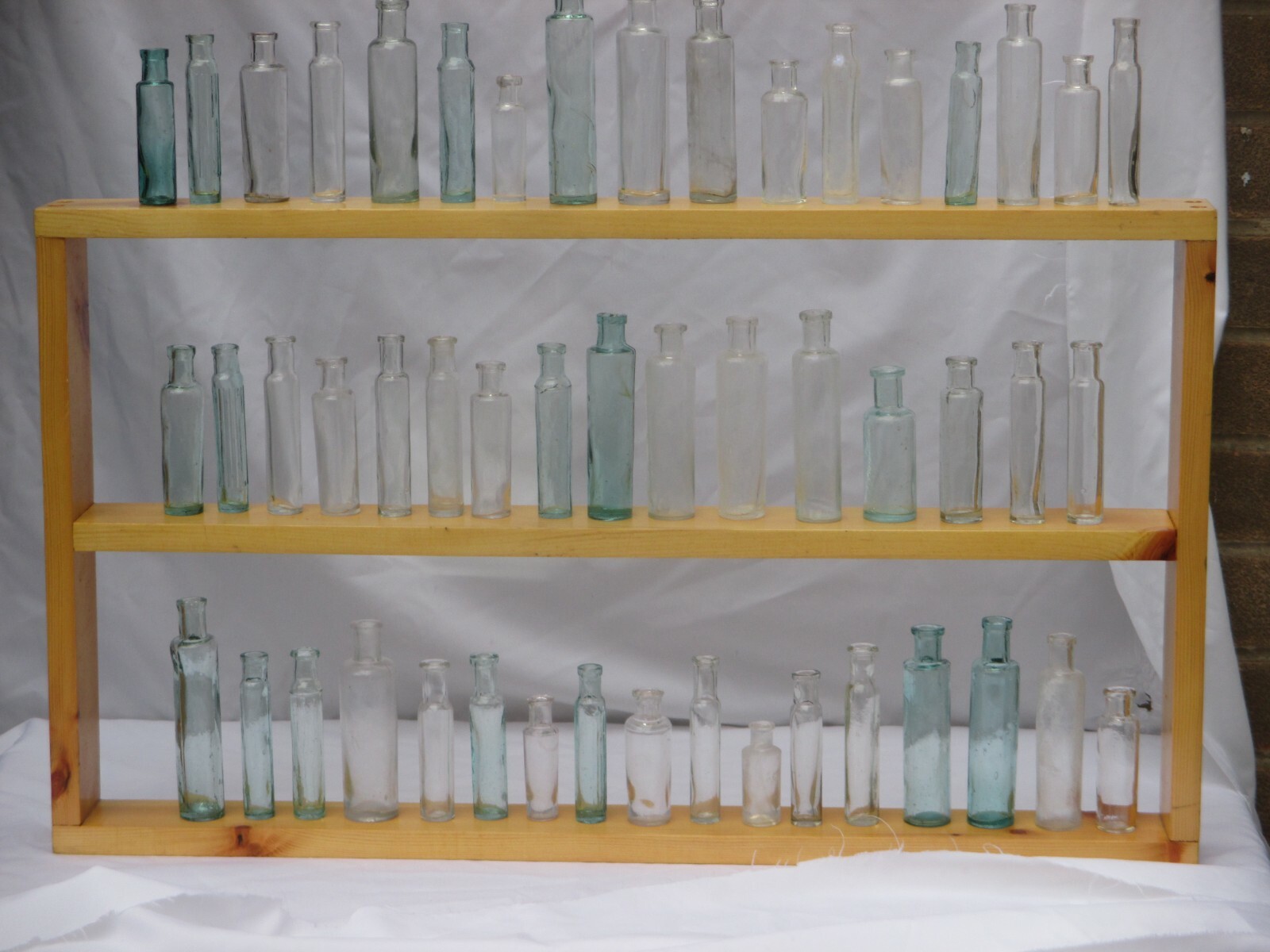 50x PHIAL VIAL GLASS CHEMIST MEDICINE APOTHECARY CURE BOTTLES WEDDING DECORATION