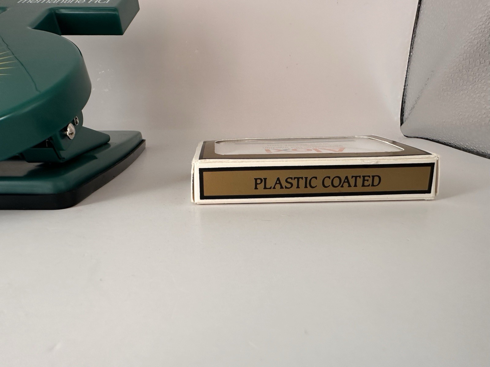 Pharmaceutical Advertising Lot Namenda Hole Punch & Aloxi Playing Cards