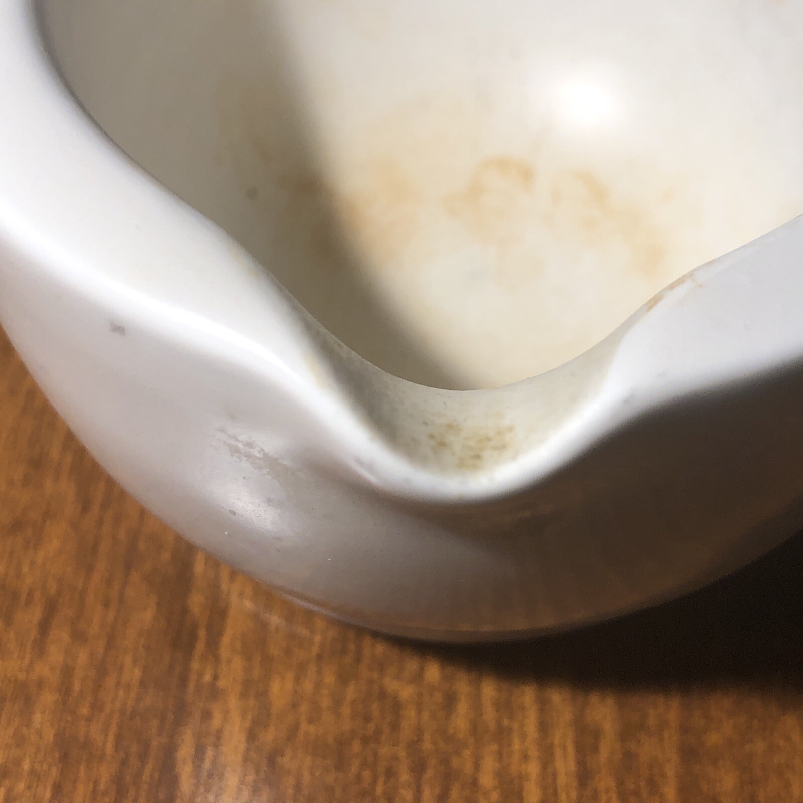 Antique Coors USA Mortar 75mm diameter, 45mm tall, used, no chips, (no pestle)