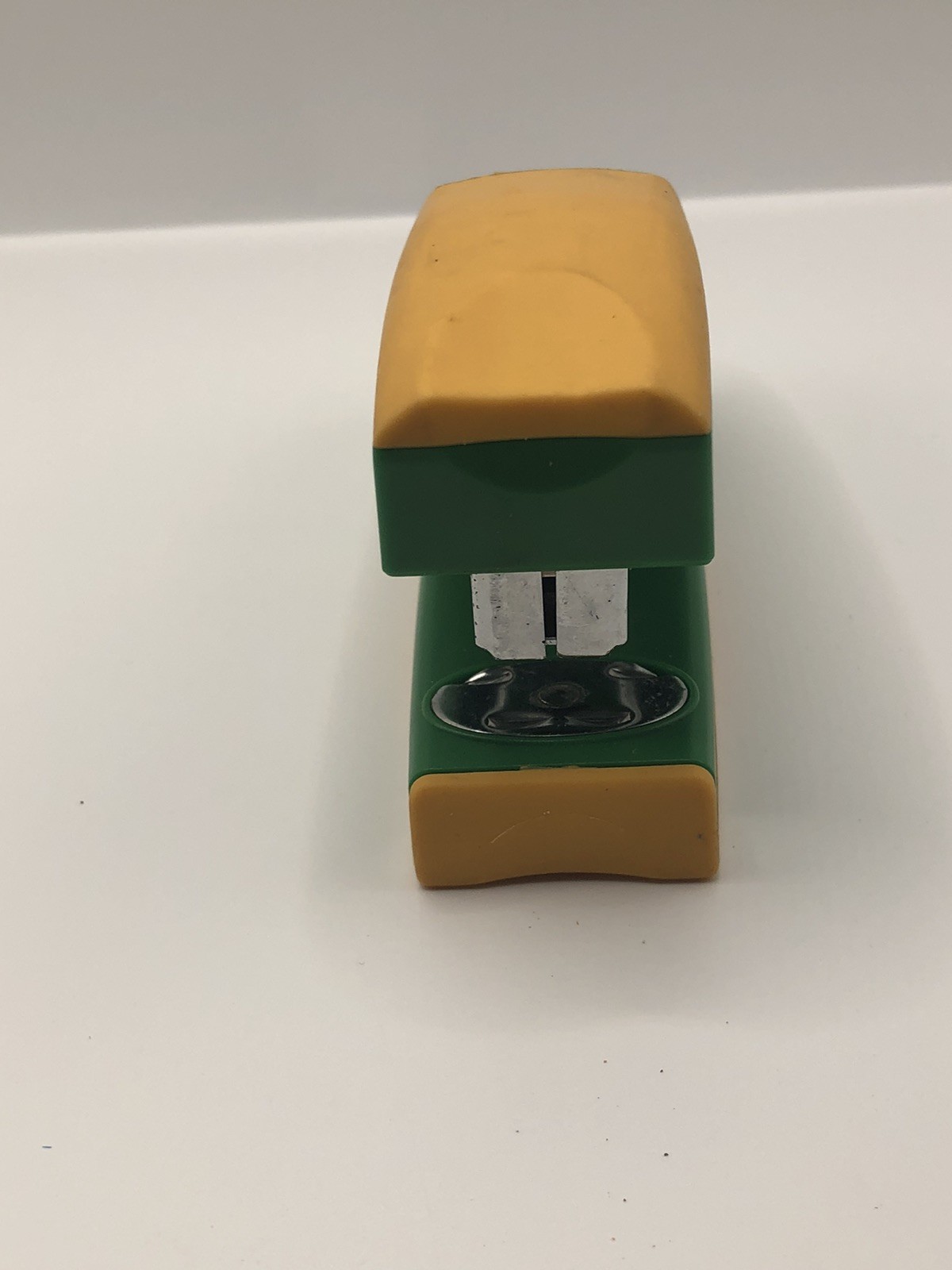Mirapex Mini Stapler with Green Yellow Staples Drug Rep Pharmaceutical Super