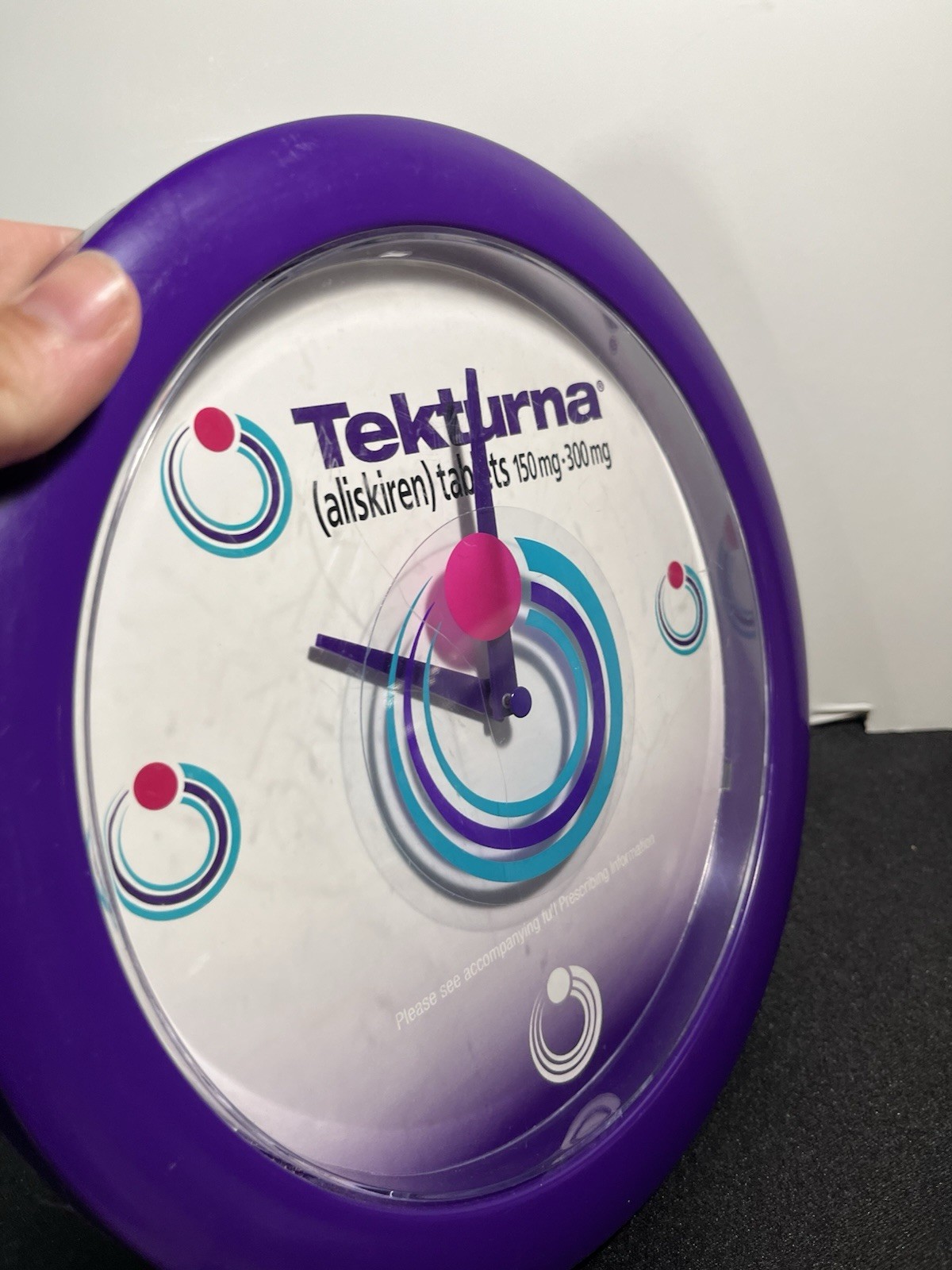 Pharmaceutical Promotion Pfizer 10″ Tekturna Clock