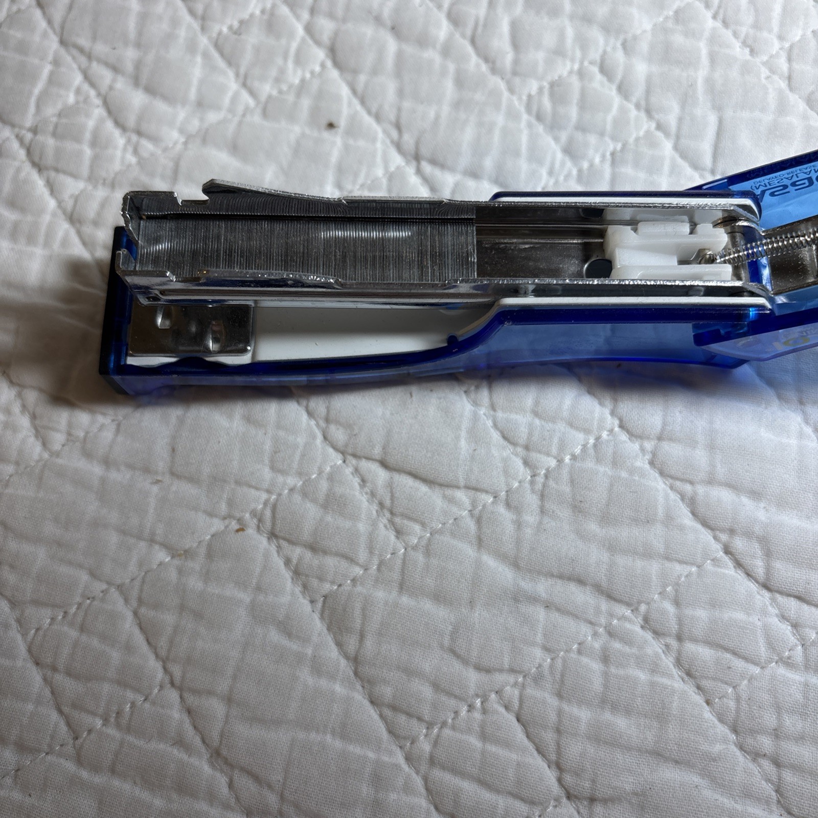 Pharmaceutical Promo Stapler Blue Asacol Drug Advertising