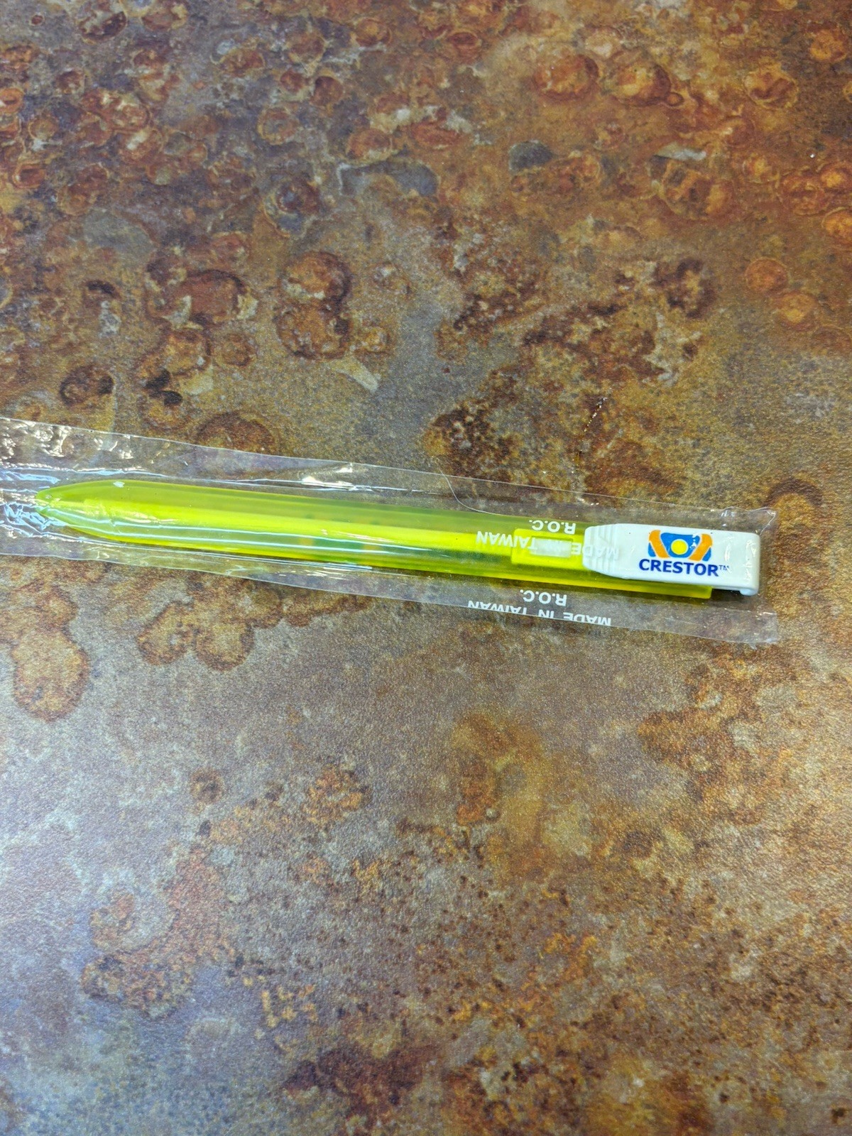 Rare Flat Crestor Plastic Drug Rep Pen Collectible Never Used