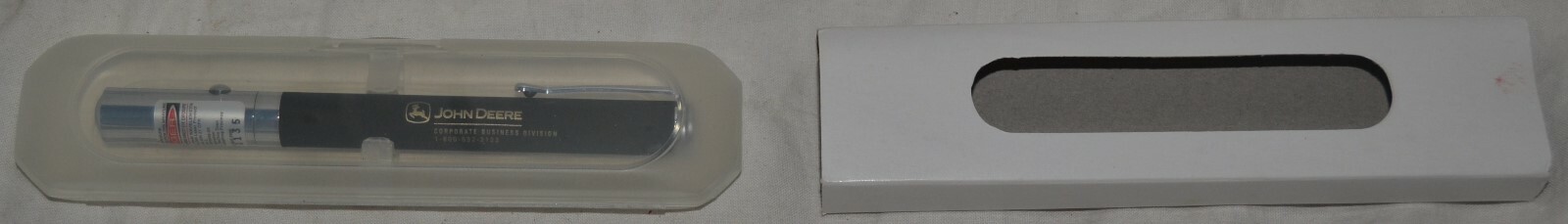 John Deere Corporate Business Division Promotional Laser Pointer Advertisement