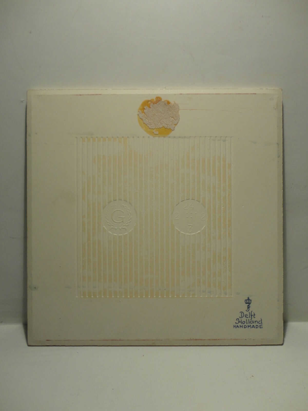 BURROUGHS Pharmaceutical English Pill Tile Pharmacy Apothecary Set Delft 4 of 12