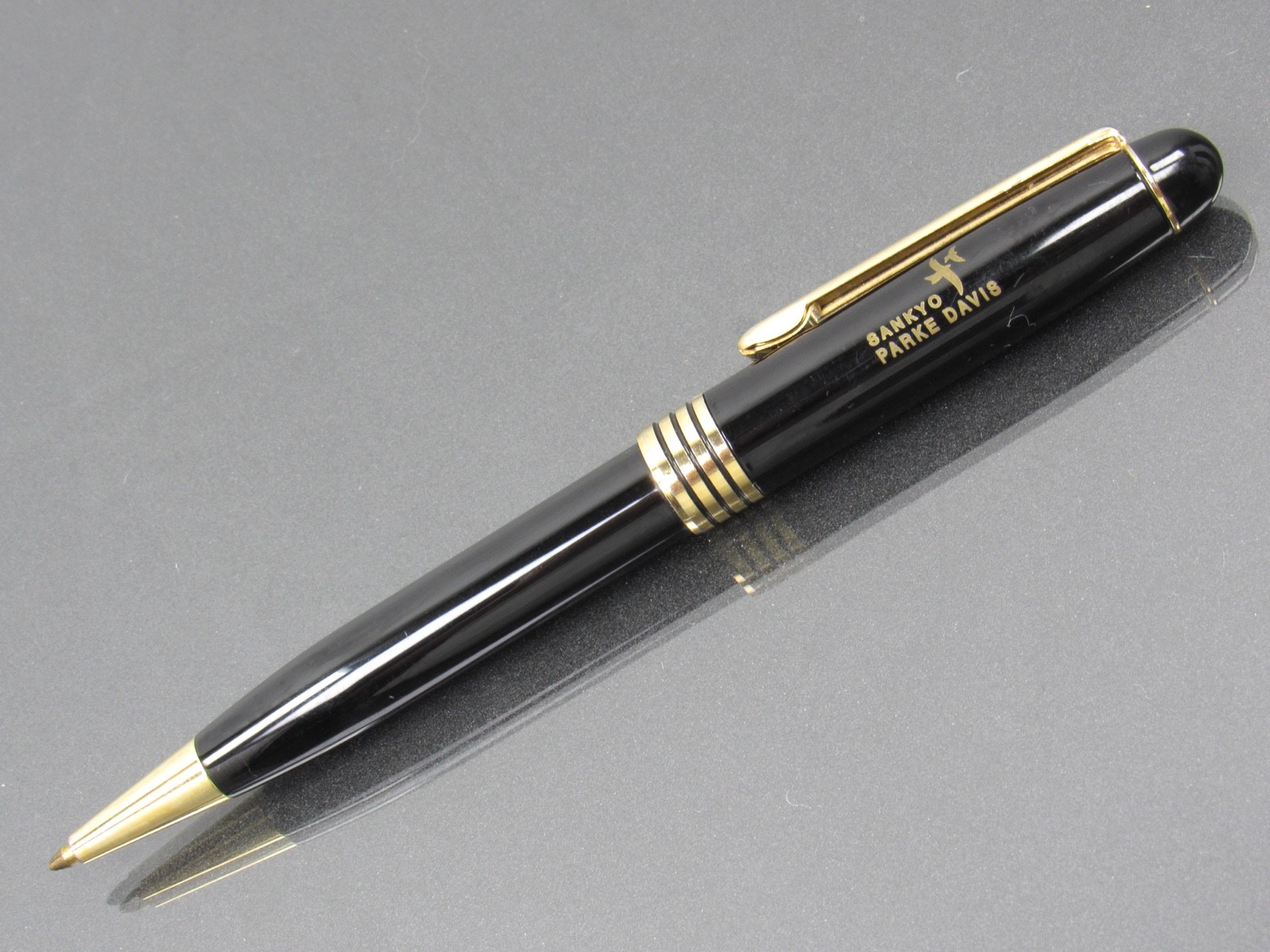 Sankyo Parke-Davis Metal Twist PEN Drug Rep Pharmaceutical Promo Advertising