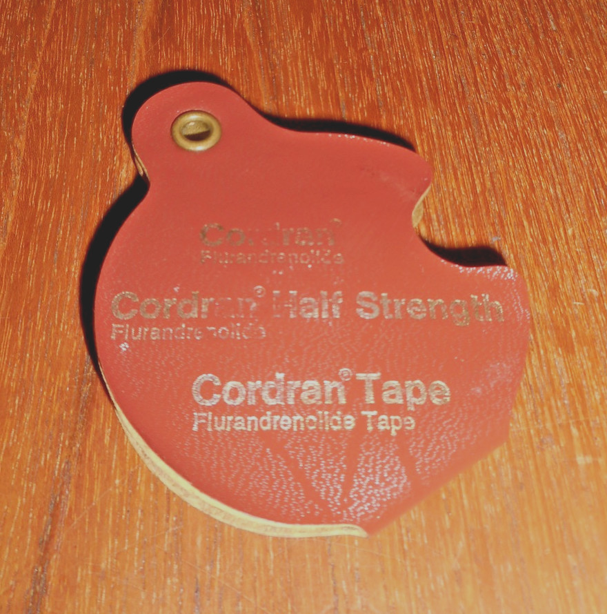 Vintage LILLY -Cordran Magnifying Glass- Pharmaceutical Advertising