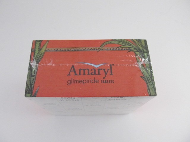 Amaryl Glimepiride Tablets Post-it Notes Pad Drug Rep Pharmaceutical Advertising