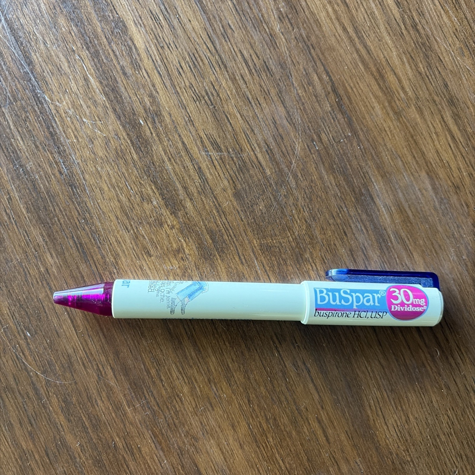 BUSPAR PEN Drug Rep Pharmaceutical Promo Medical Advertising