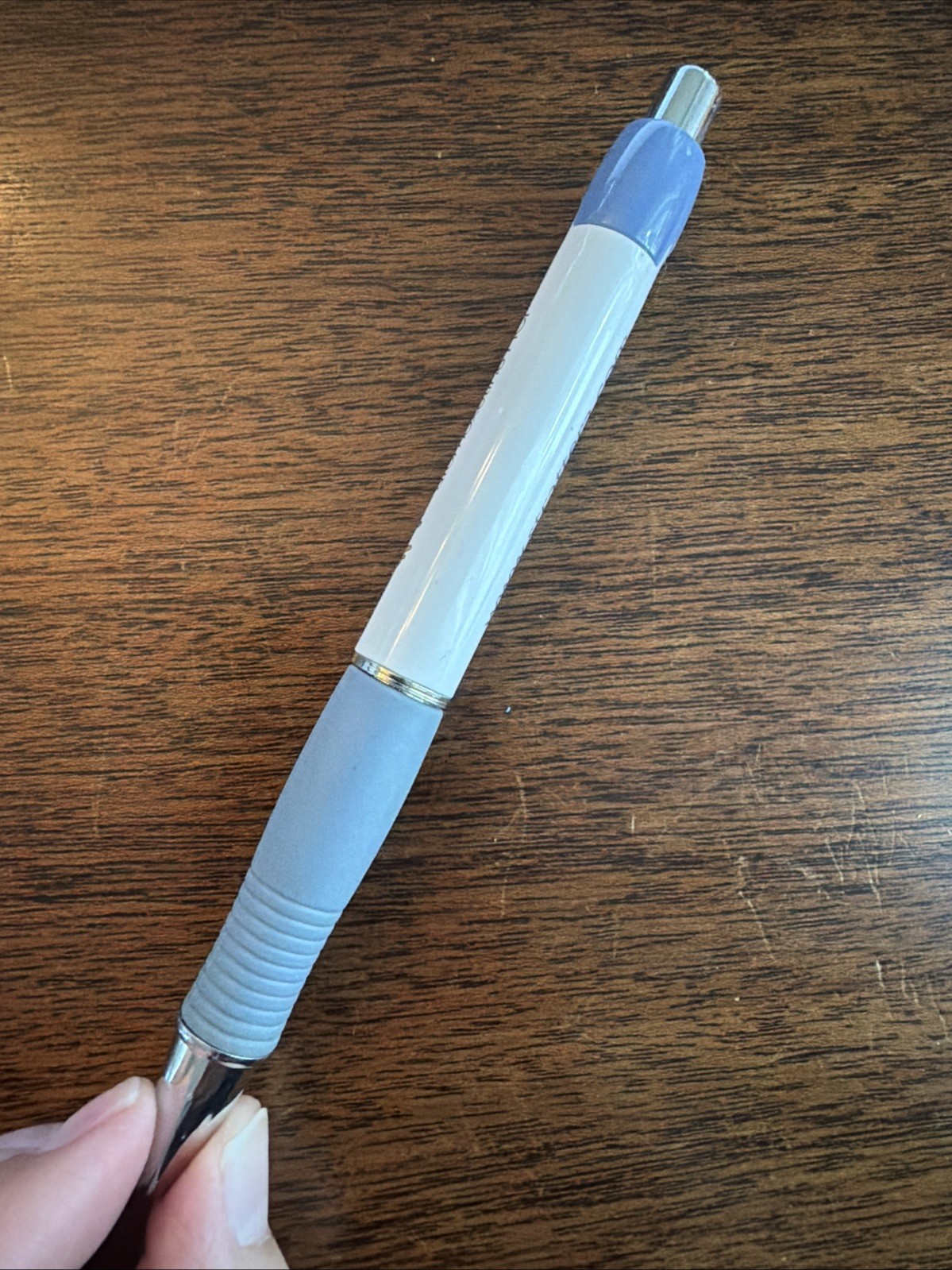 Rare Strattera Eli Lilly Medical Drug Rep Pharmaceutical Pen Gray Grip Silver