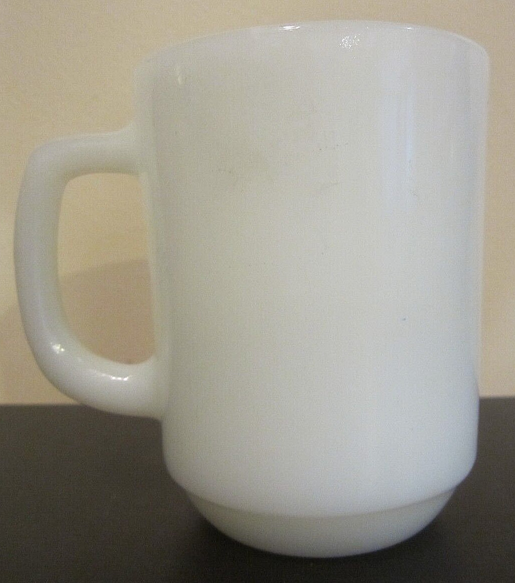 Vintage Fire King Oven Proof 100th Anniversary KPhA 1880-1980 Milk Glass Cup