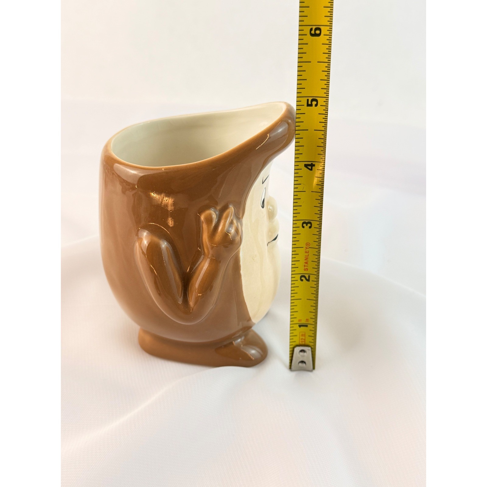 Actos Pharmaceuticals Promotional Ceramic Liver Mug Anthropomorphic Brown Novel