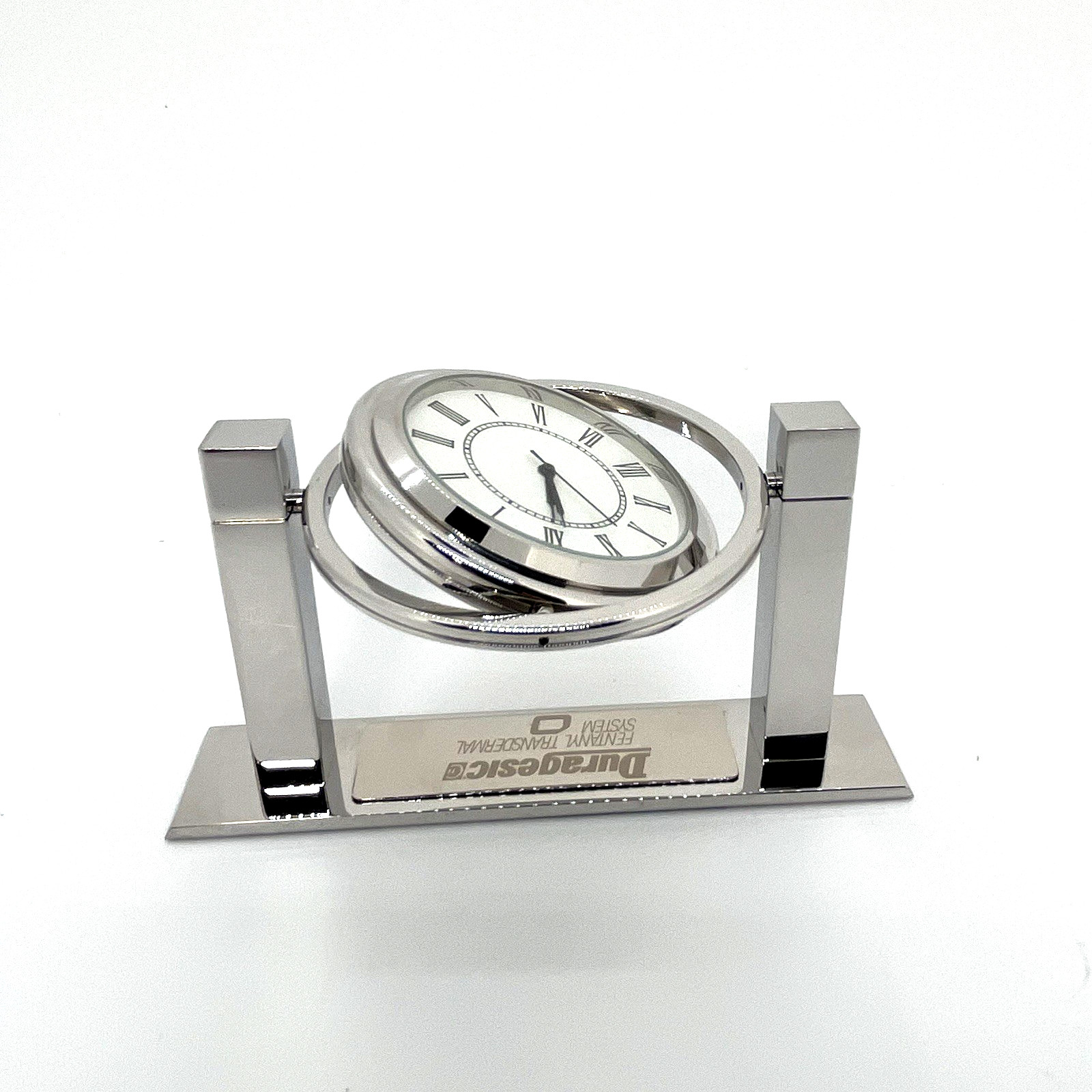 Duragesic Fentanyl Executive Desk Clock – Pharmaceutical Drug Rep Promo – Rare