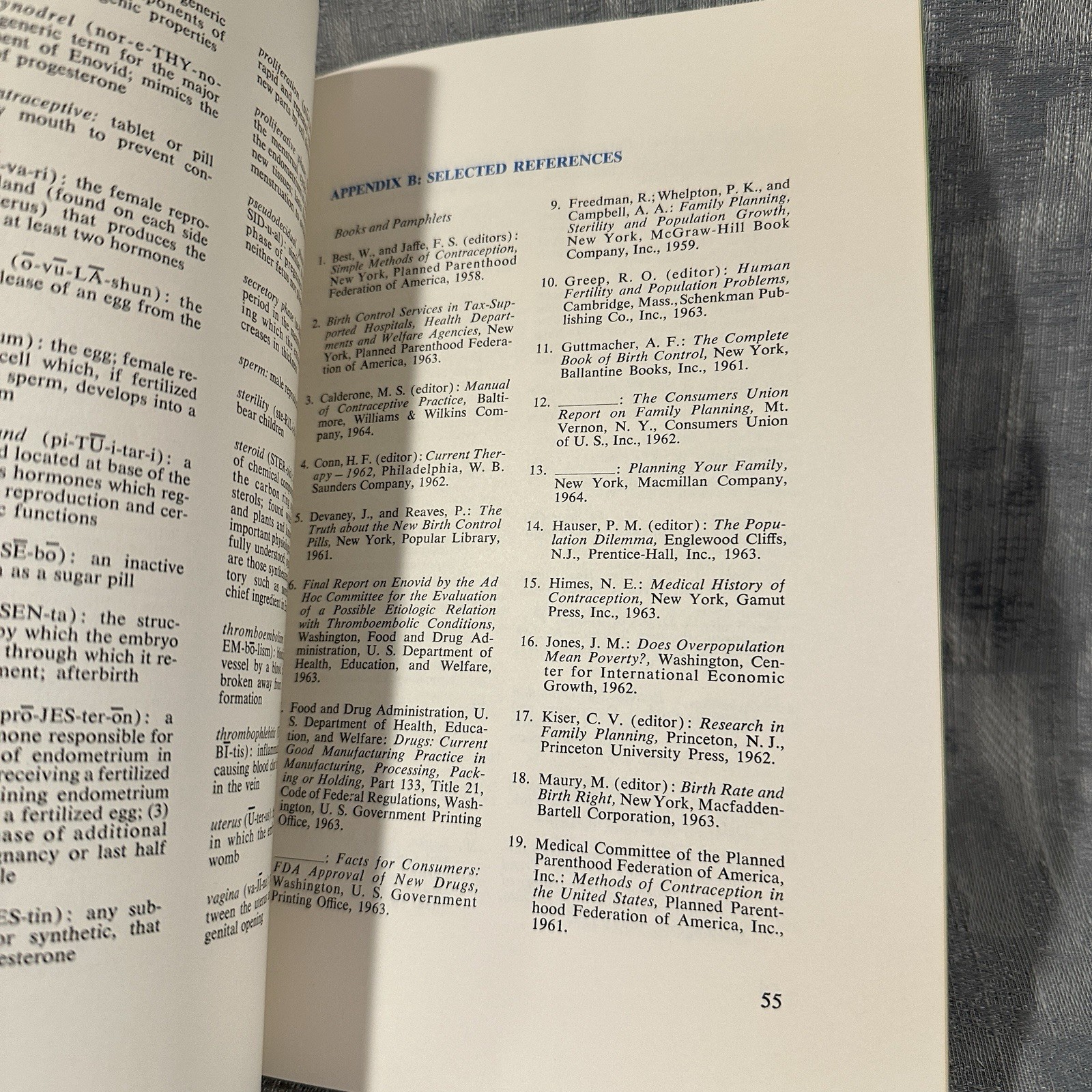 Vtg Searle Book ‘64 The Story of Enovid Birth Control Pharmaceutical Collectible