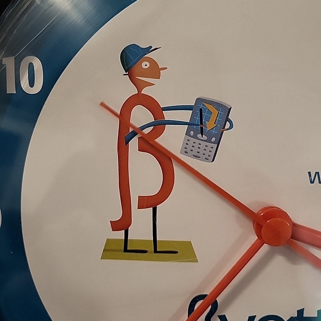 VINTAGE Byetta Pharmaceutical Drug Rep Promotional Quartz Wall Clock USA