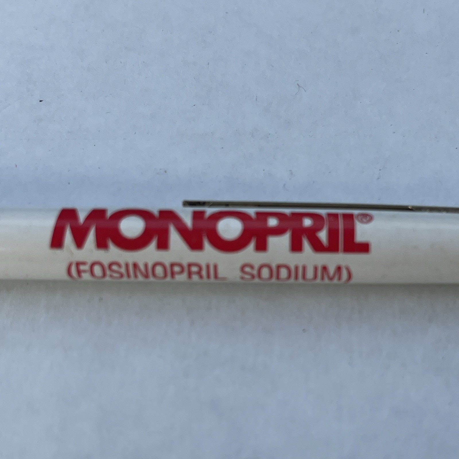 Monopril PaperMate PEN Drug Rep Pharmaceutical Promo Medical Advertising