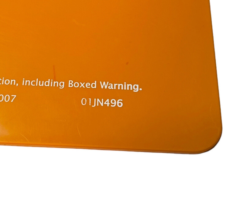 CLIPBOARD INVEGA PALIPERIDONE PHARMACEUTICAL AD 2007 JANSSEN SCHIZOPHRENIA