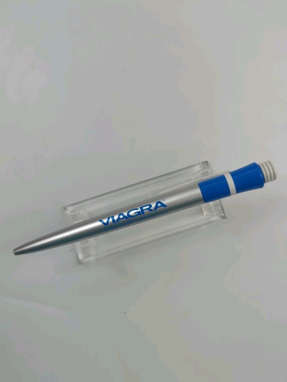 Lot Of 2 Viagra Drug Rep Pens Pharmaceutical Promo Advertising Germany