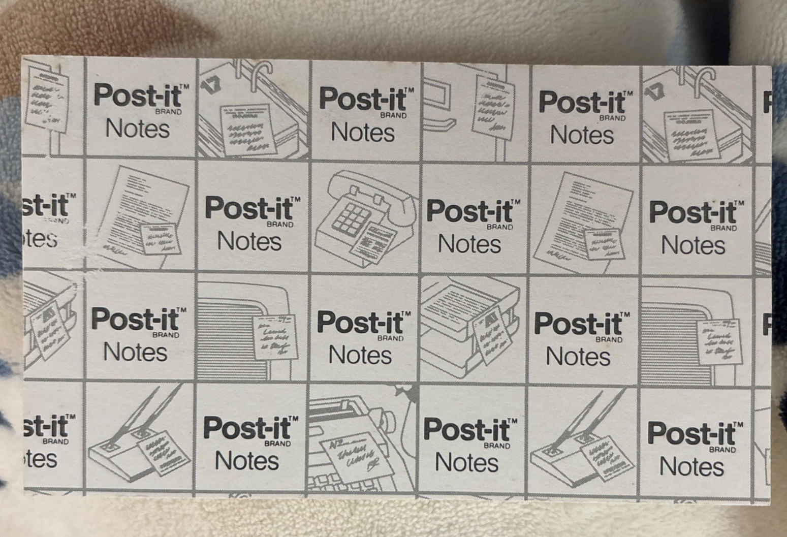 Accupril quinapril tablets Post-It Notes Pfizer Pharmaceutical Drug Advertising