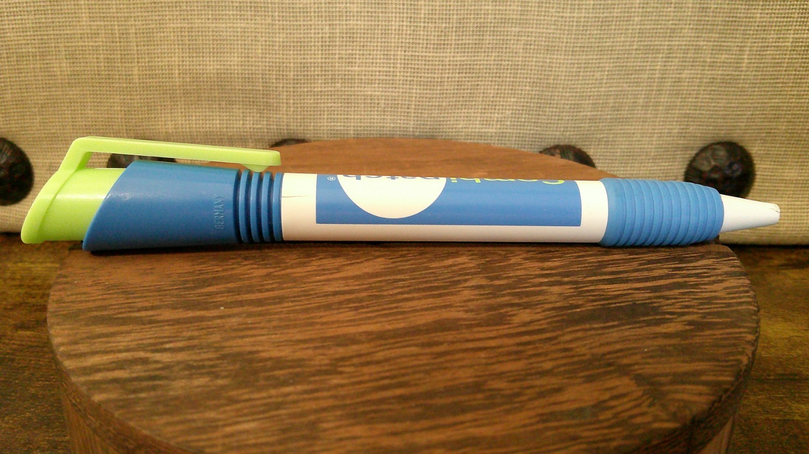 CombiPatch Black Ink Pen Pharmaceutical Promotion Drug Rep Medical Advertising